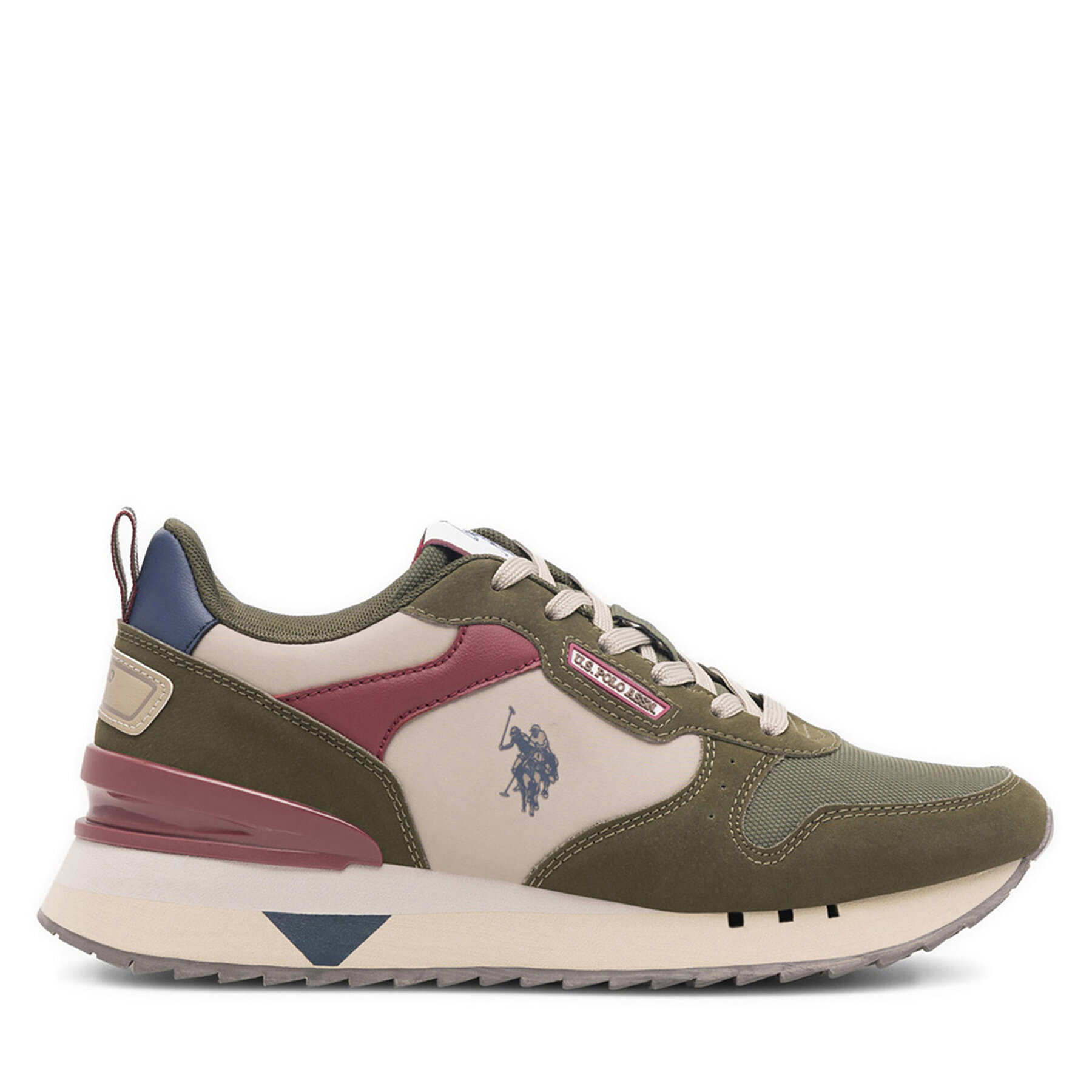 Sportcipők U.S. Polo Assn. BUZZY001M/CNU1 Khaki