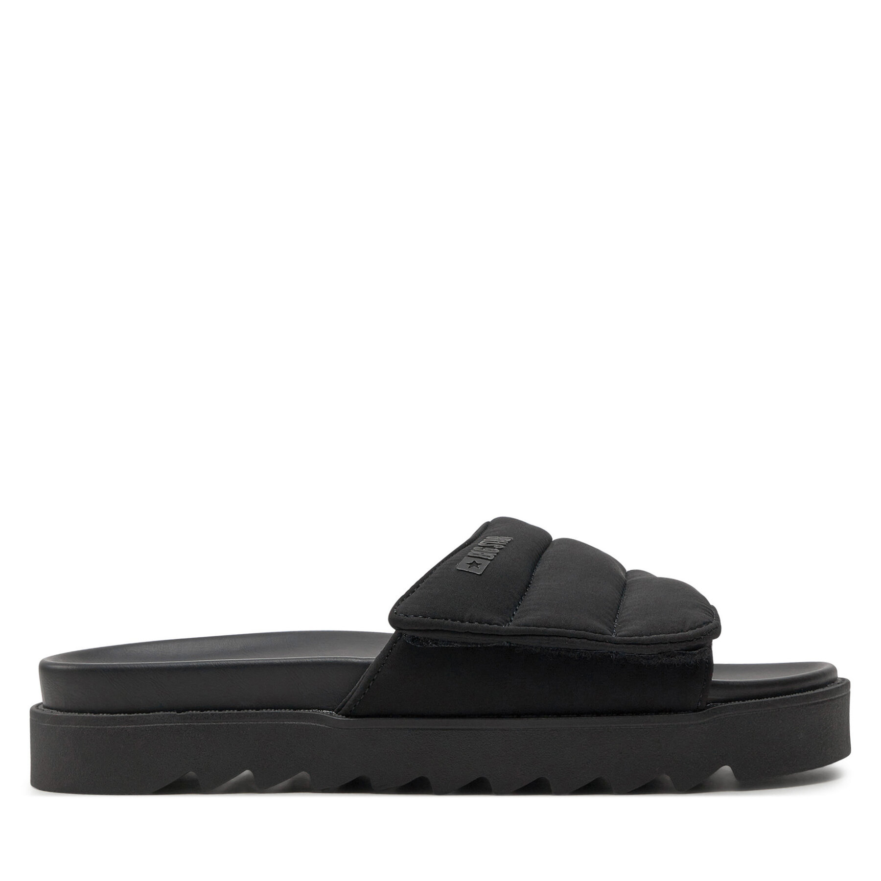 Damskie Klapki Big Star Shoes, Rozmiar 36 Czarny NN274772