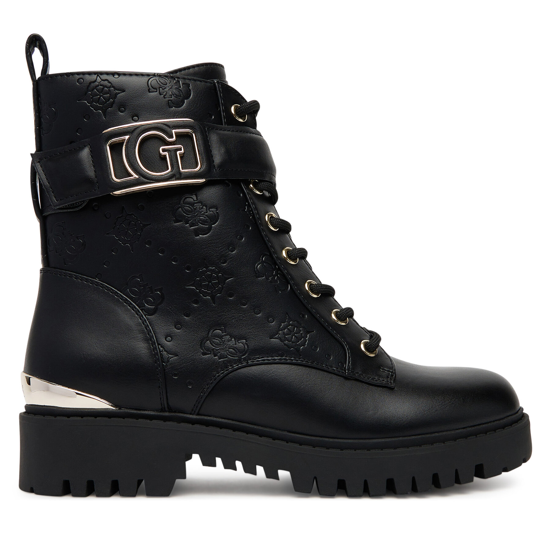 Outdoorová obuv Guess FLTORA FAL10 Čierna