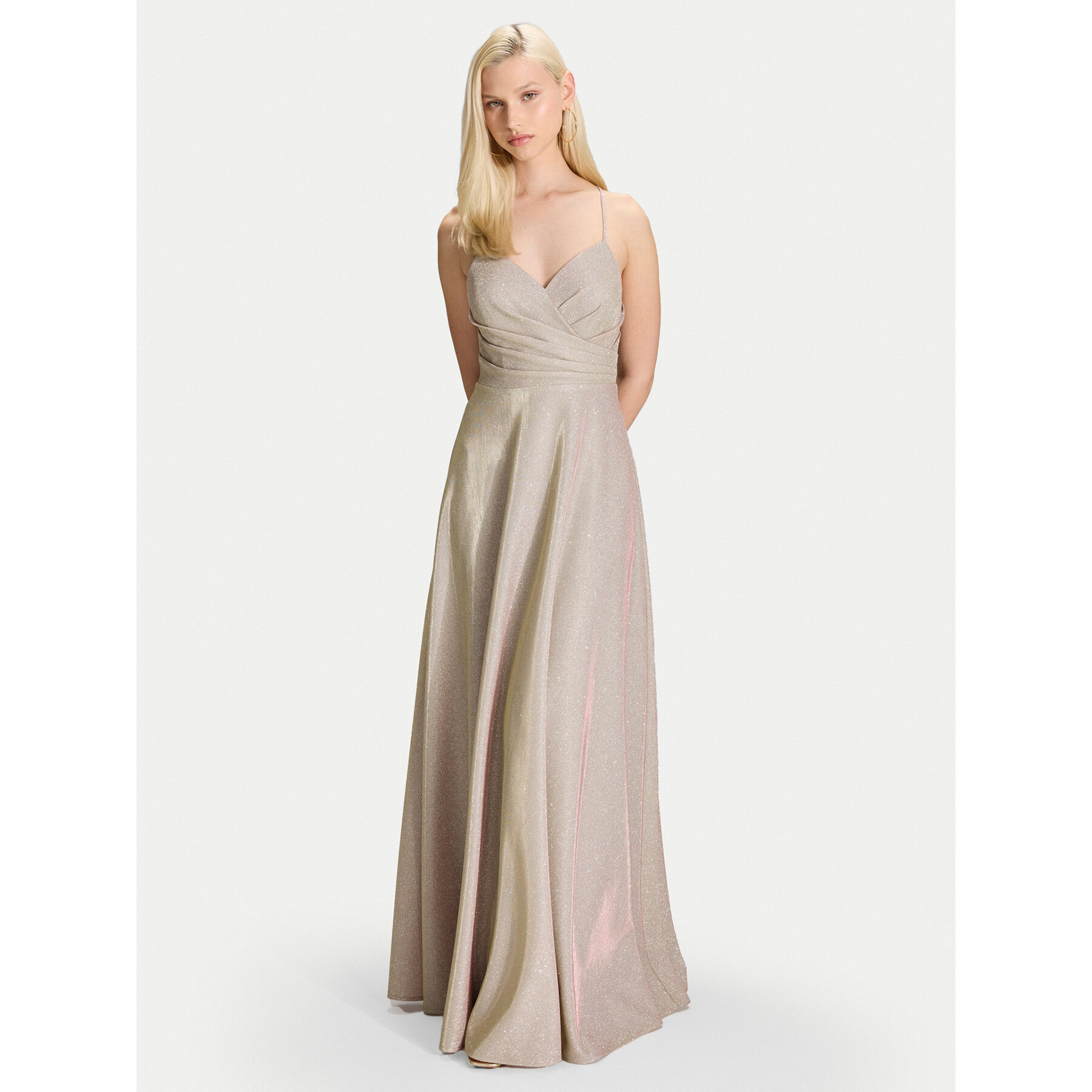 Hey Kyla Abendkleid 5AK044HK Goldfarben Regular Fit