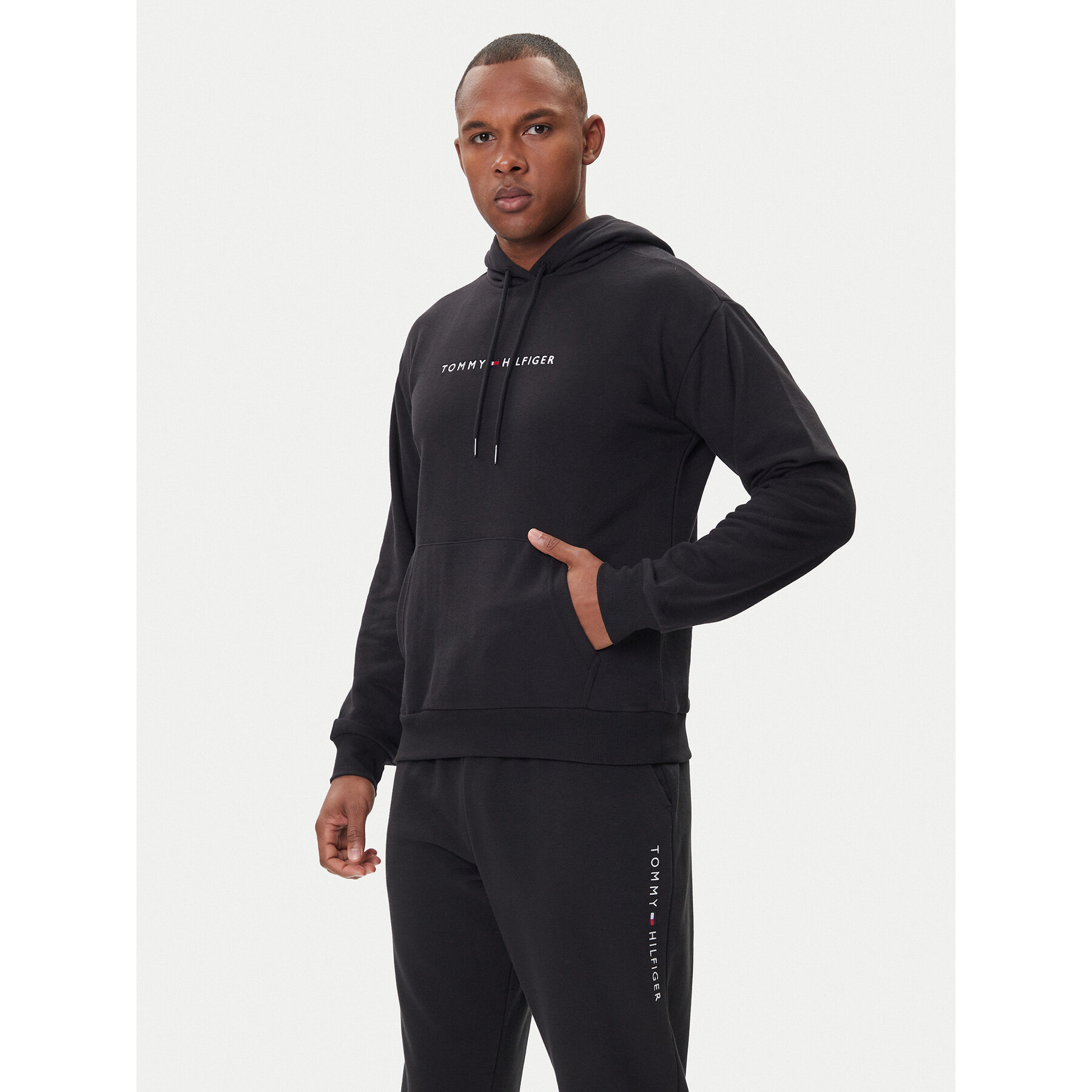 Tommy Hilfiger Sweatshirt UM0UM03665 Schwarz Regular Fit
