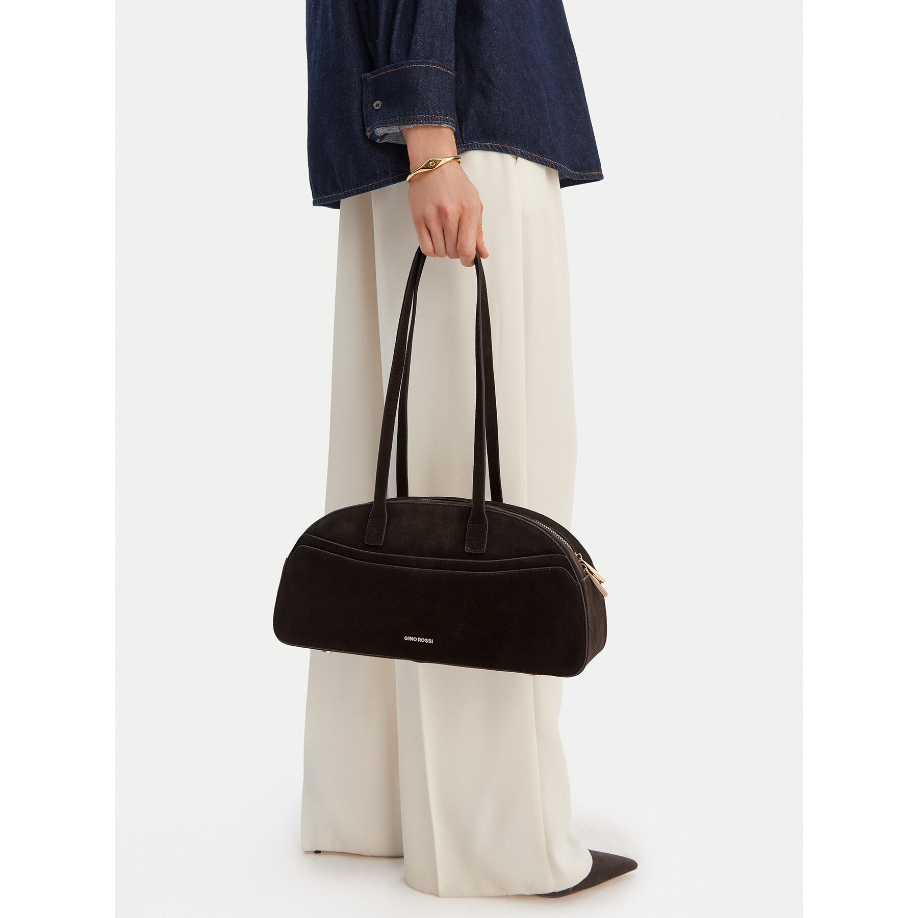 Geantă GINO ROSSI EO-LA224-19327-2 Maro