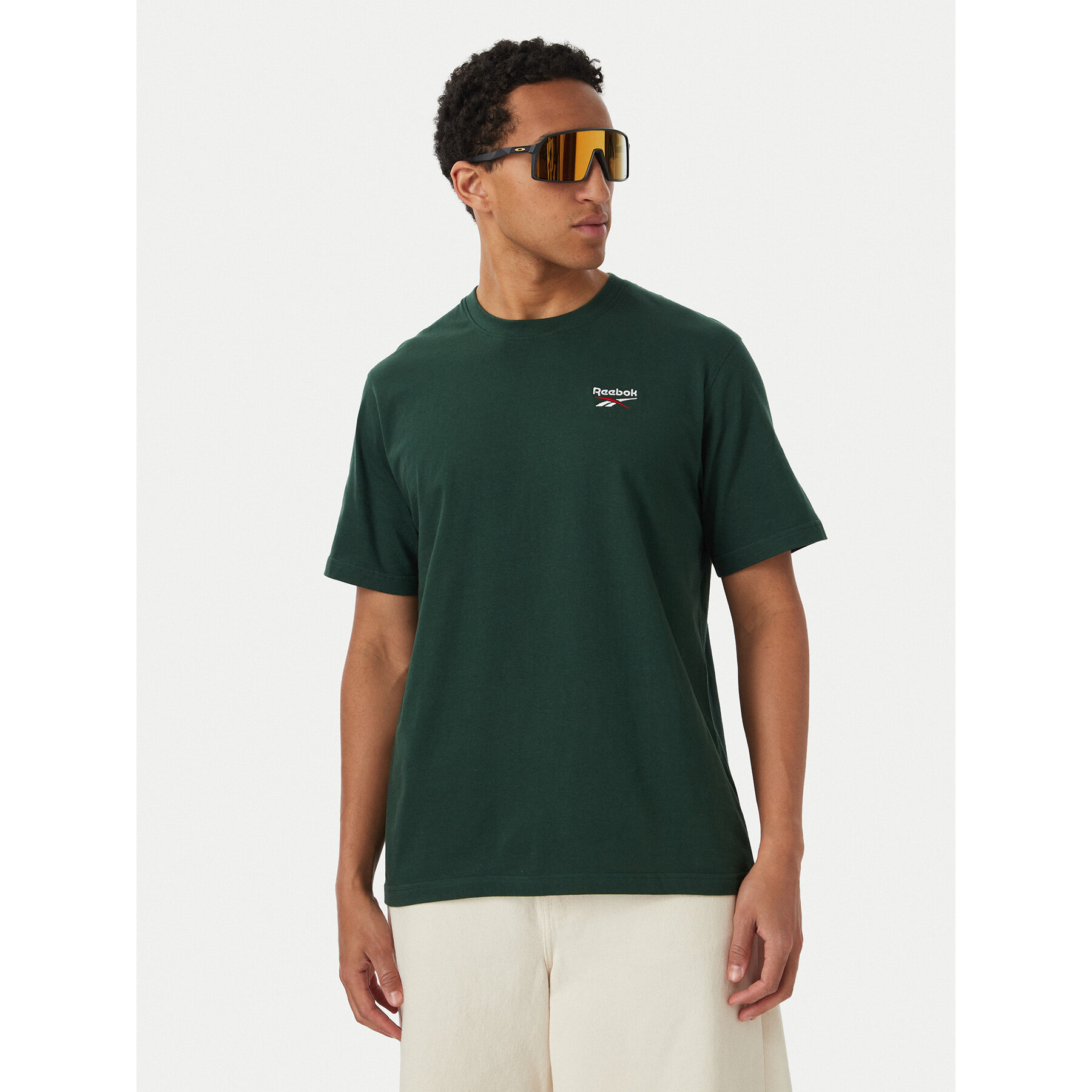 Reebok T-Shirt Aurek RK25743CCM Dunkelgrün Regular Fit
