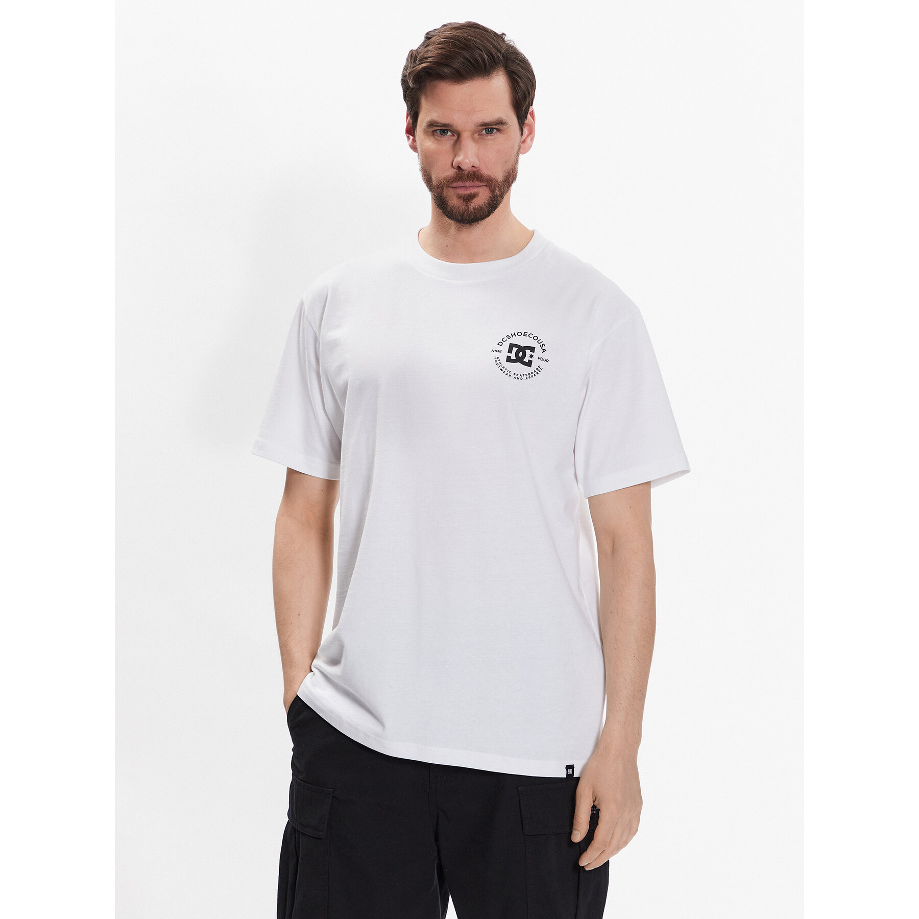 DC Shoes T-Shirt Star Pilot ADYZT04991 Λευκό Relaxed Fit