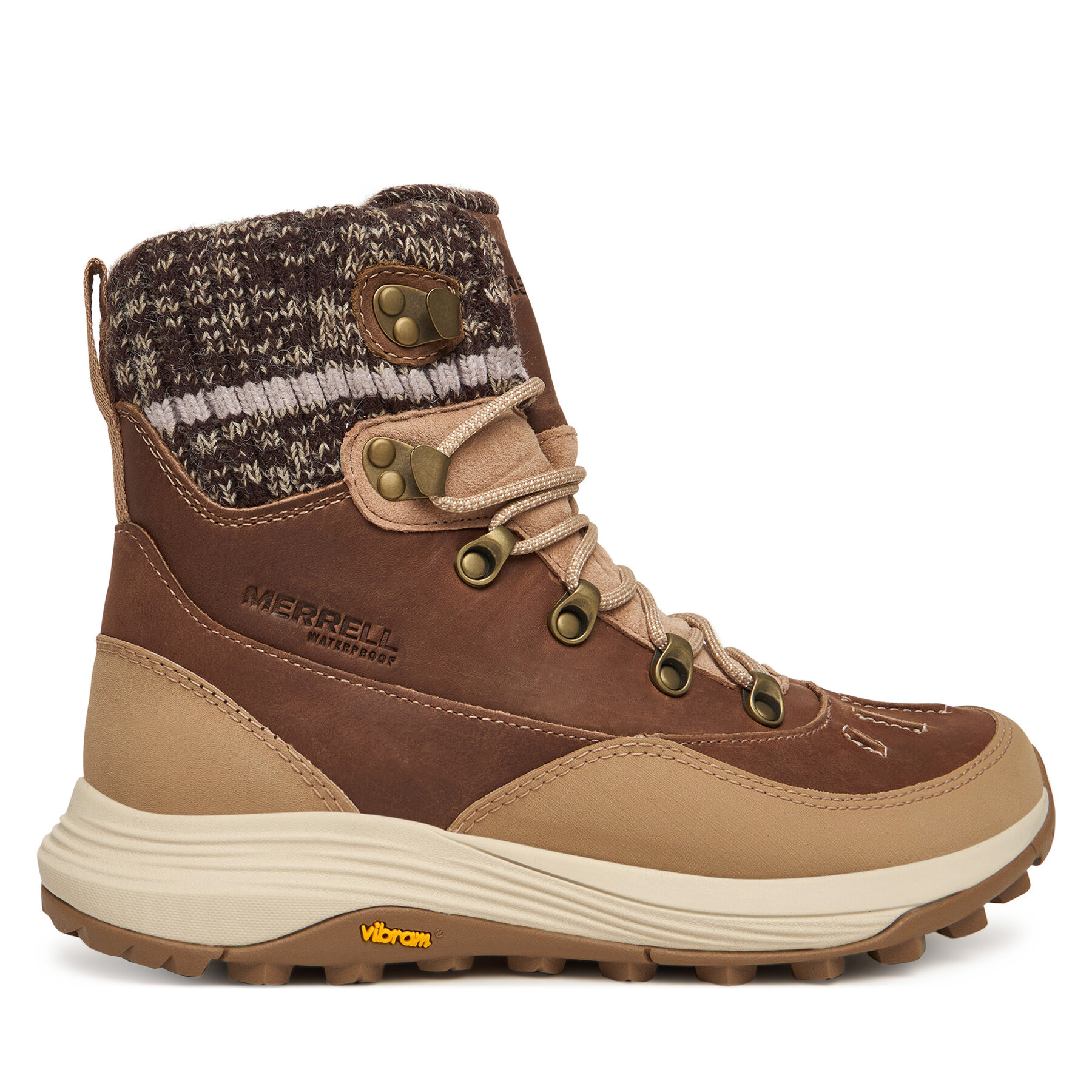 Snehule Merrell Siren 4 Thermo Mid Zip Waterproof J038764 Hnedá