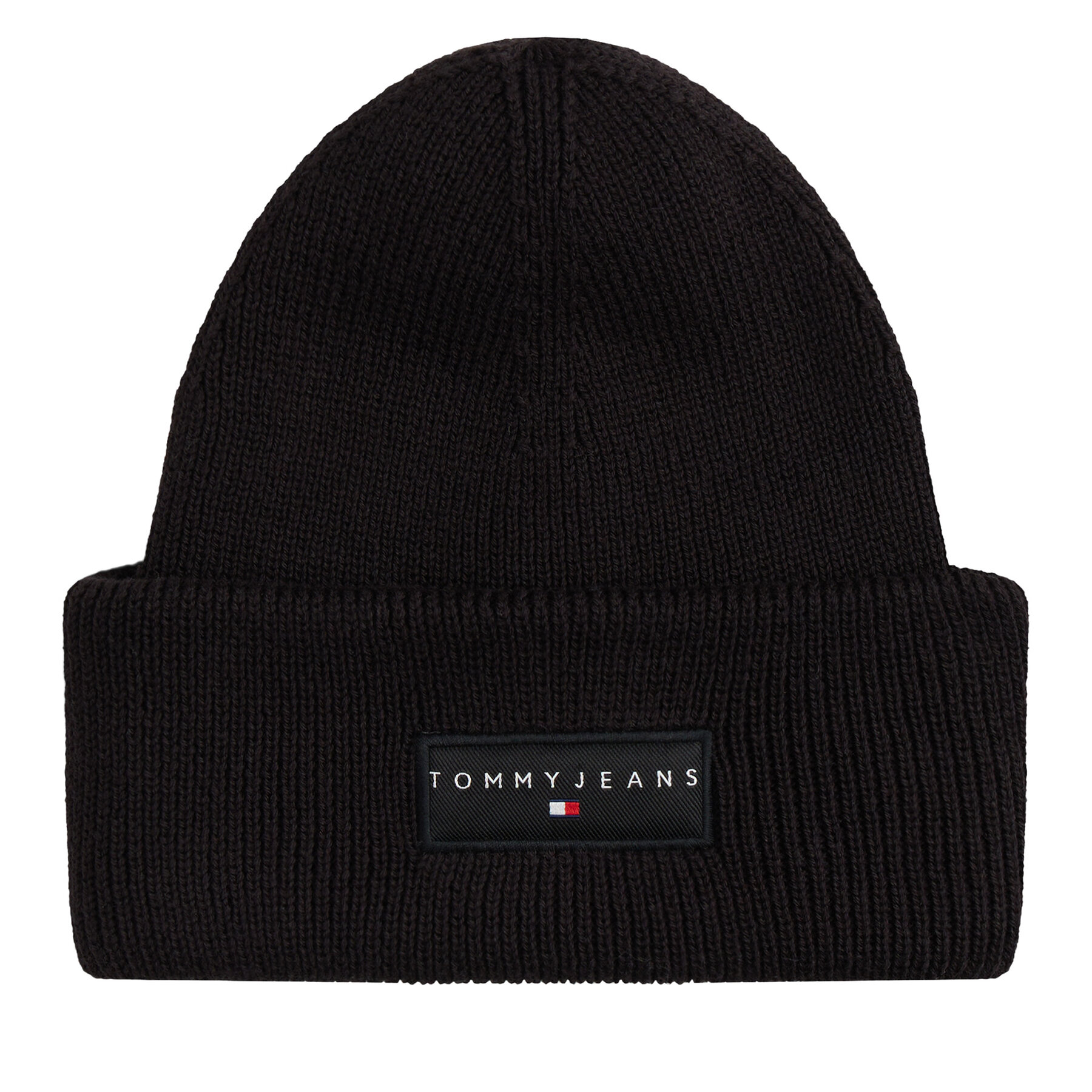 Berretto Tommy Jeans Tjm Linear Beanie AM0AM13666 Nero