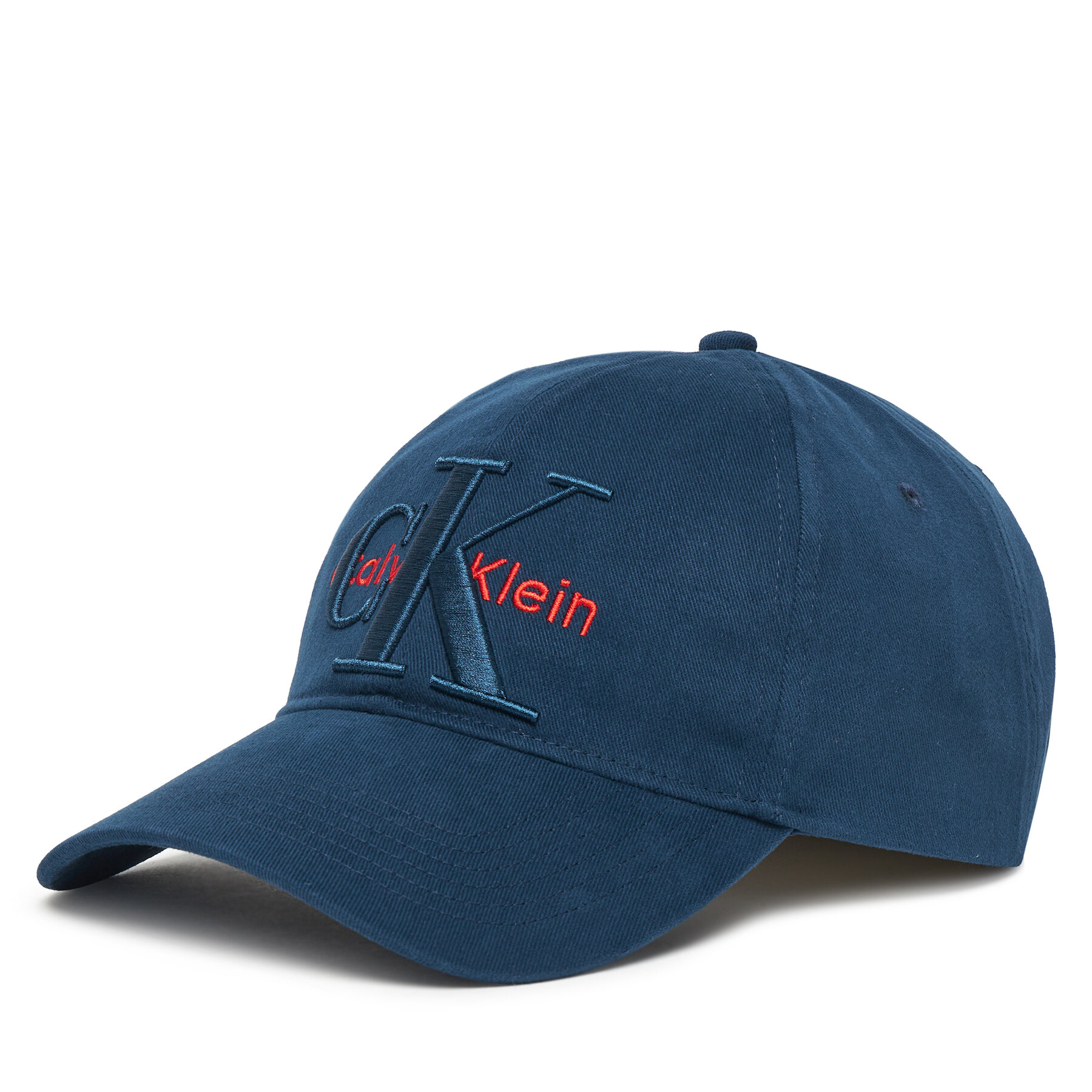 Șapcă Calvin Klein Large Monologo LV04D5039G Bleumarin