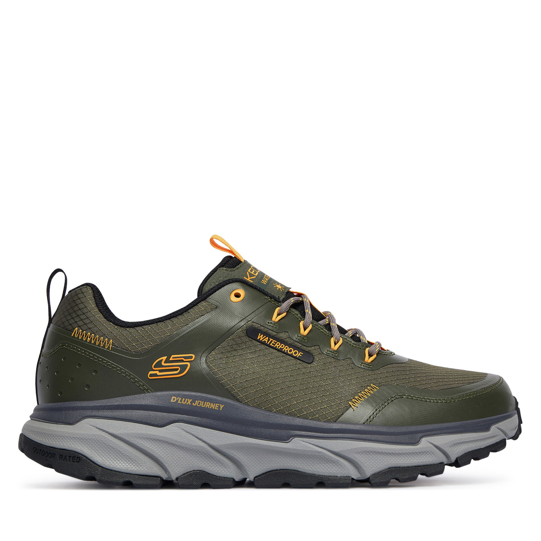 Trekingová obuv Skechers D'Lux Journey 237419 GRN Kaki