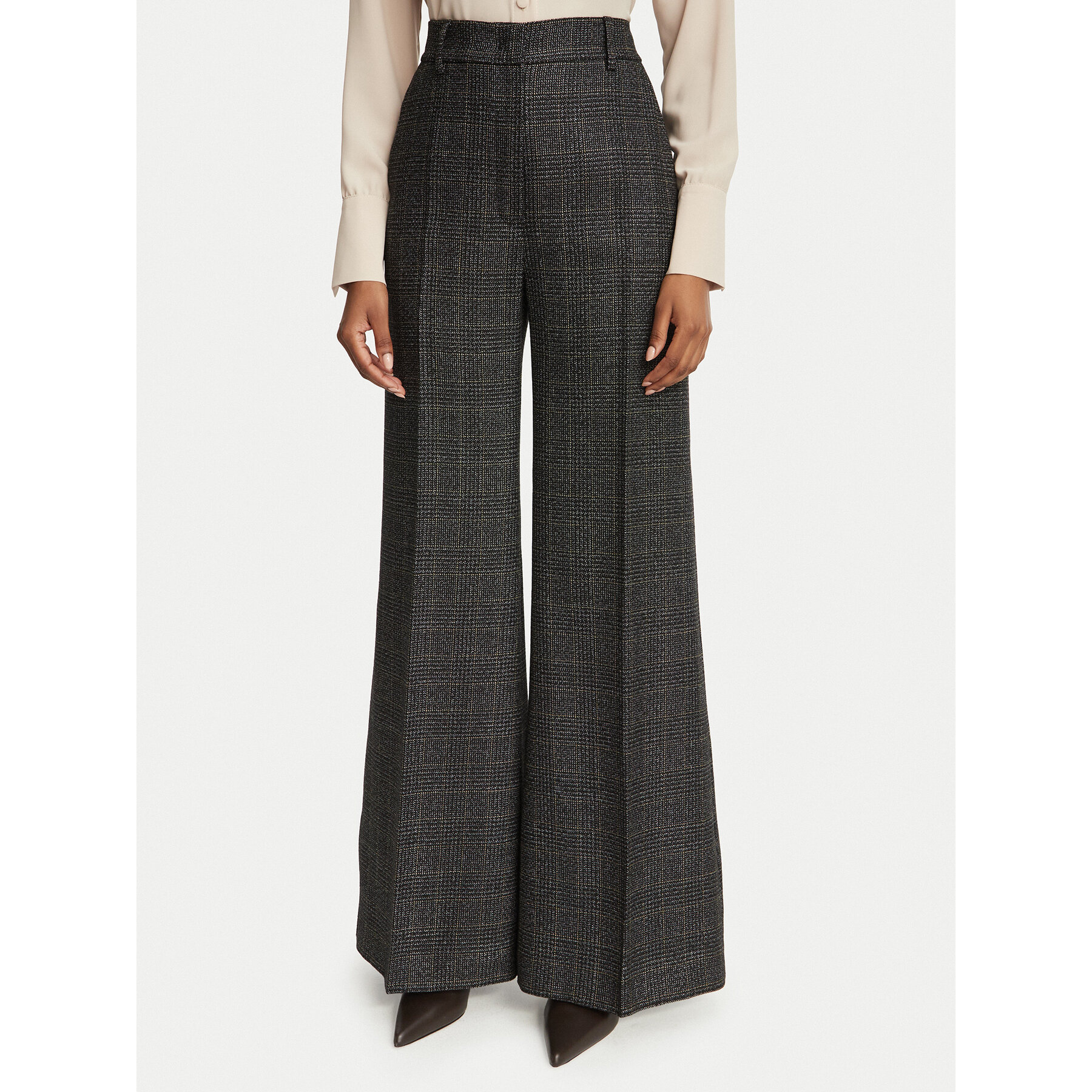Weekend Max Mara Stoffhose Pacca 2625136062 Grau Regular Fit