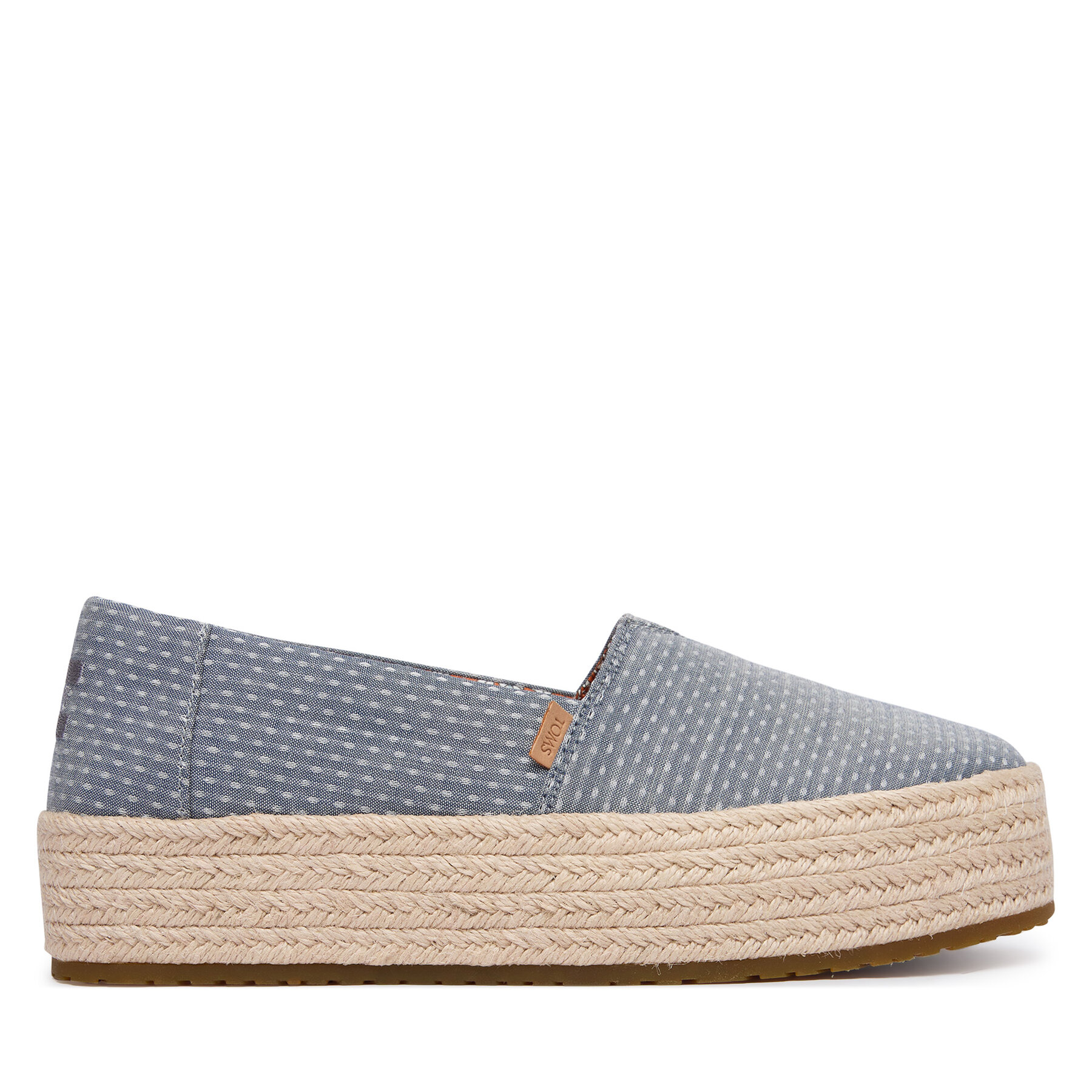 Espadrile Toms Valencia 10023063 Svijetlo plava