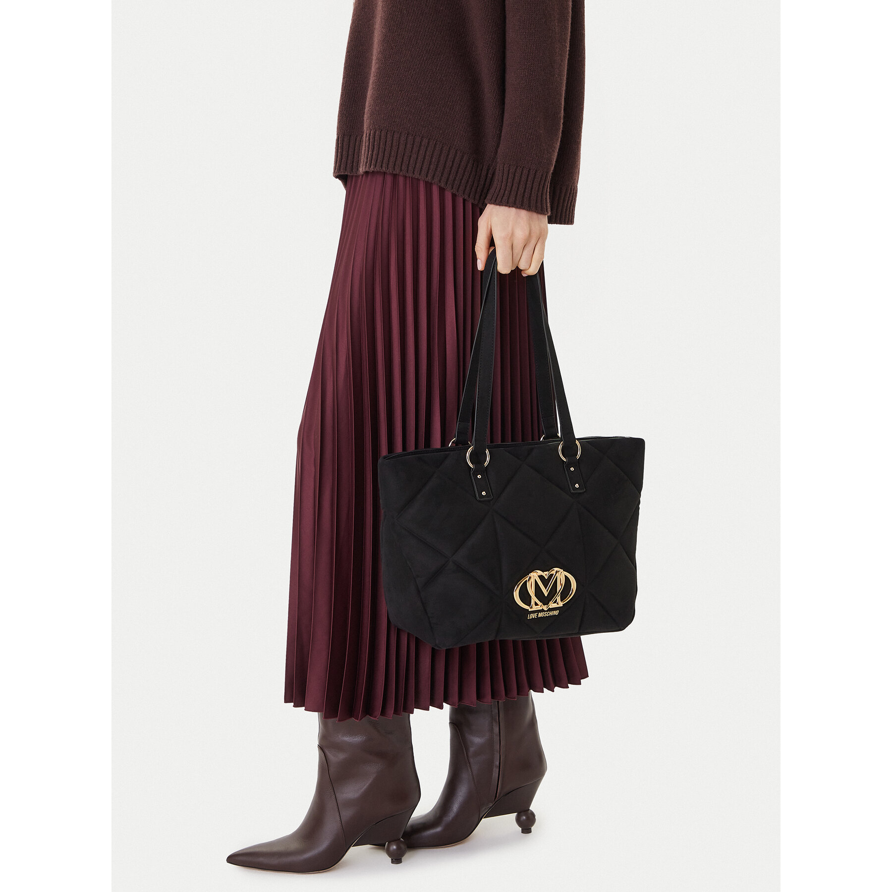 Táska LOVE MOSCHINO JC4312PP0NKE0000 Fekete