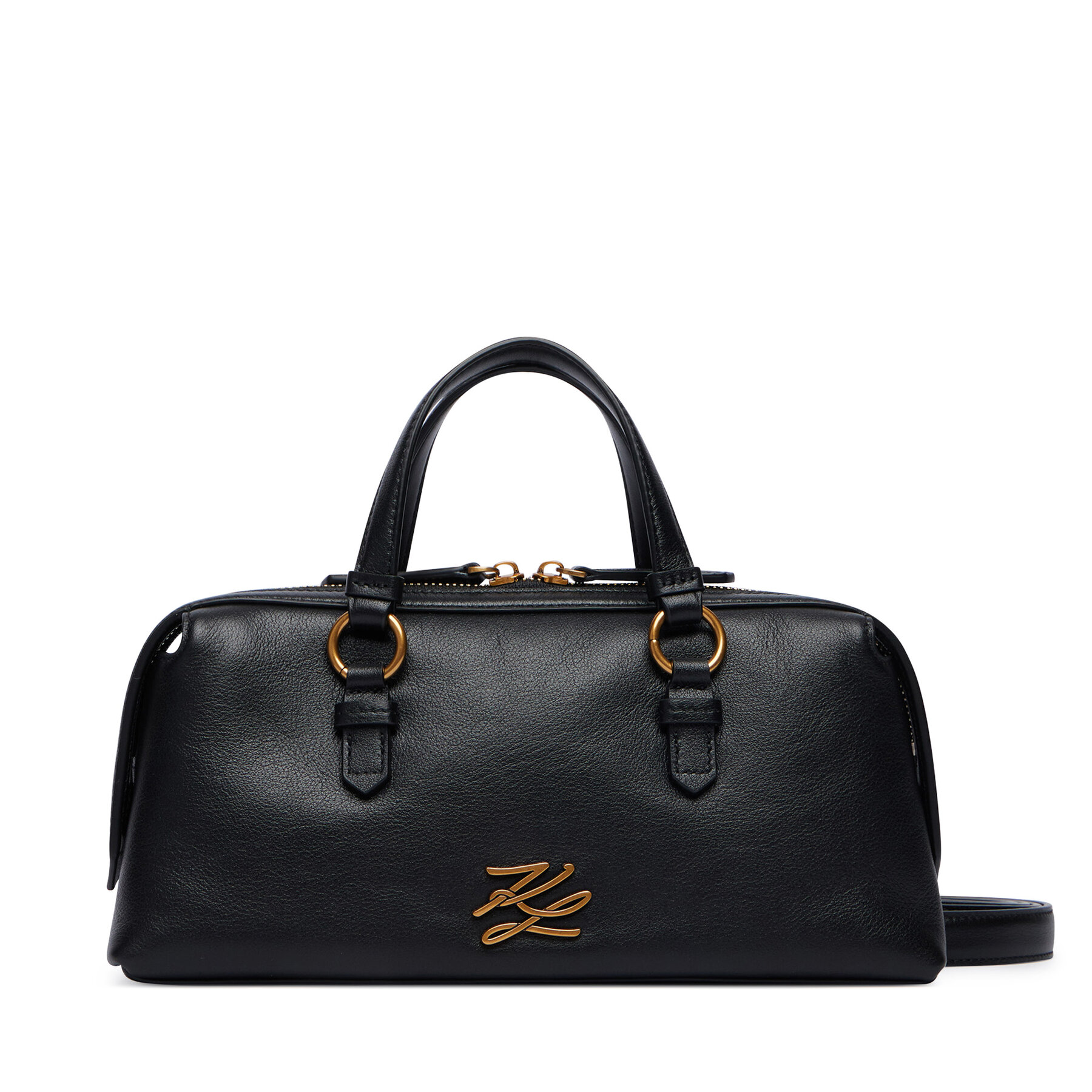 Ročna torba KARL LAGERFELD B4W30206 Črna