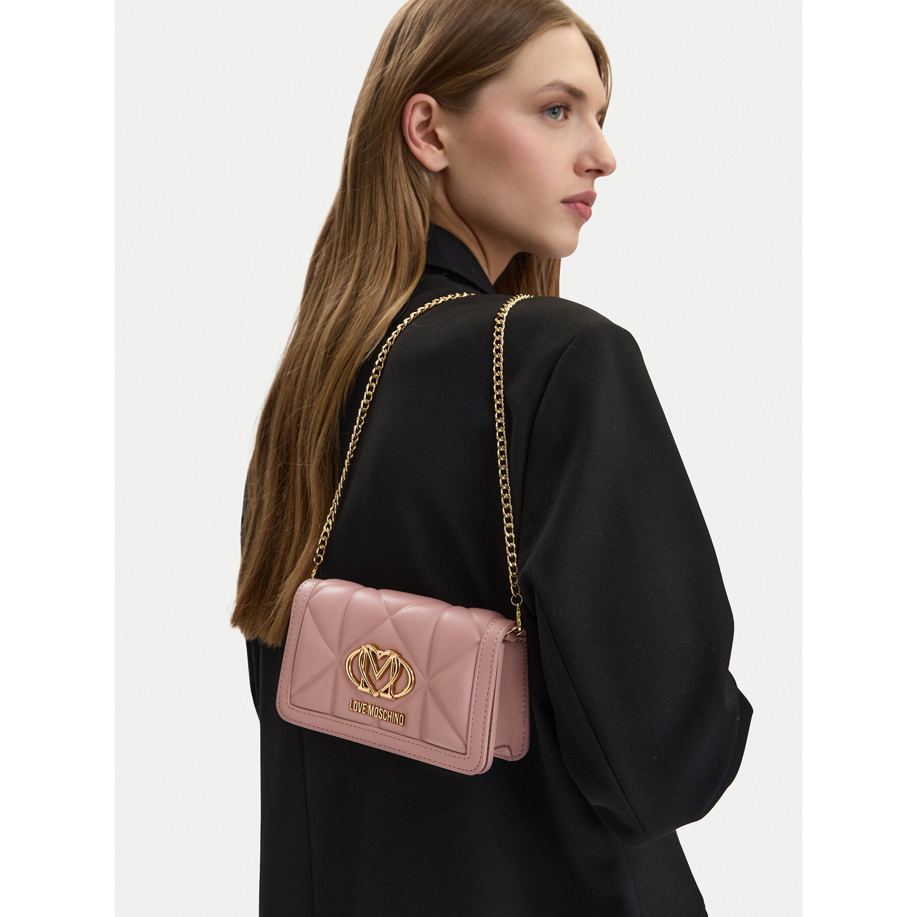 Τσάντα LOVE MOSCHINO JC5640PP0OLC0600 Ροζ