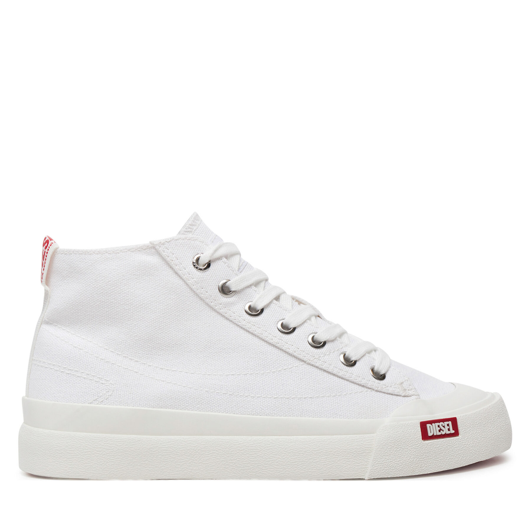 Γυναικεία Sneakers Diesel, Μέγεθος 36, Λευκό, S-Athos Mid W Y03334 P2994 H7528