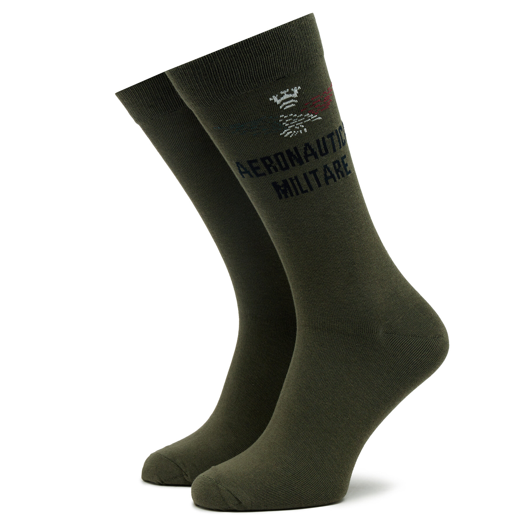 Muške visoke čarape Aeronautica Militare 231CZ011L499 Verde 39284