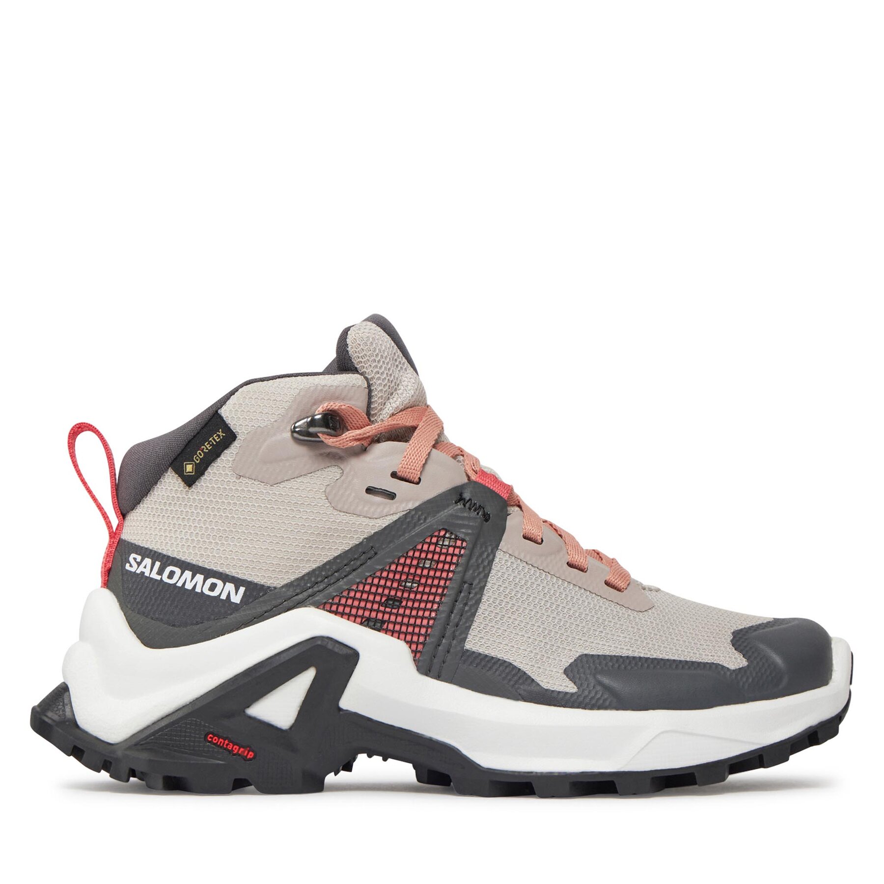 Туристически Salomon X Raise Mid GORE-TEX L47071500 Сив