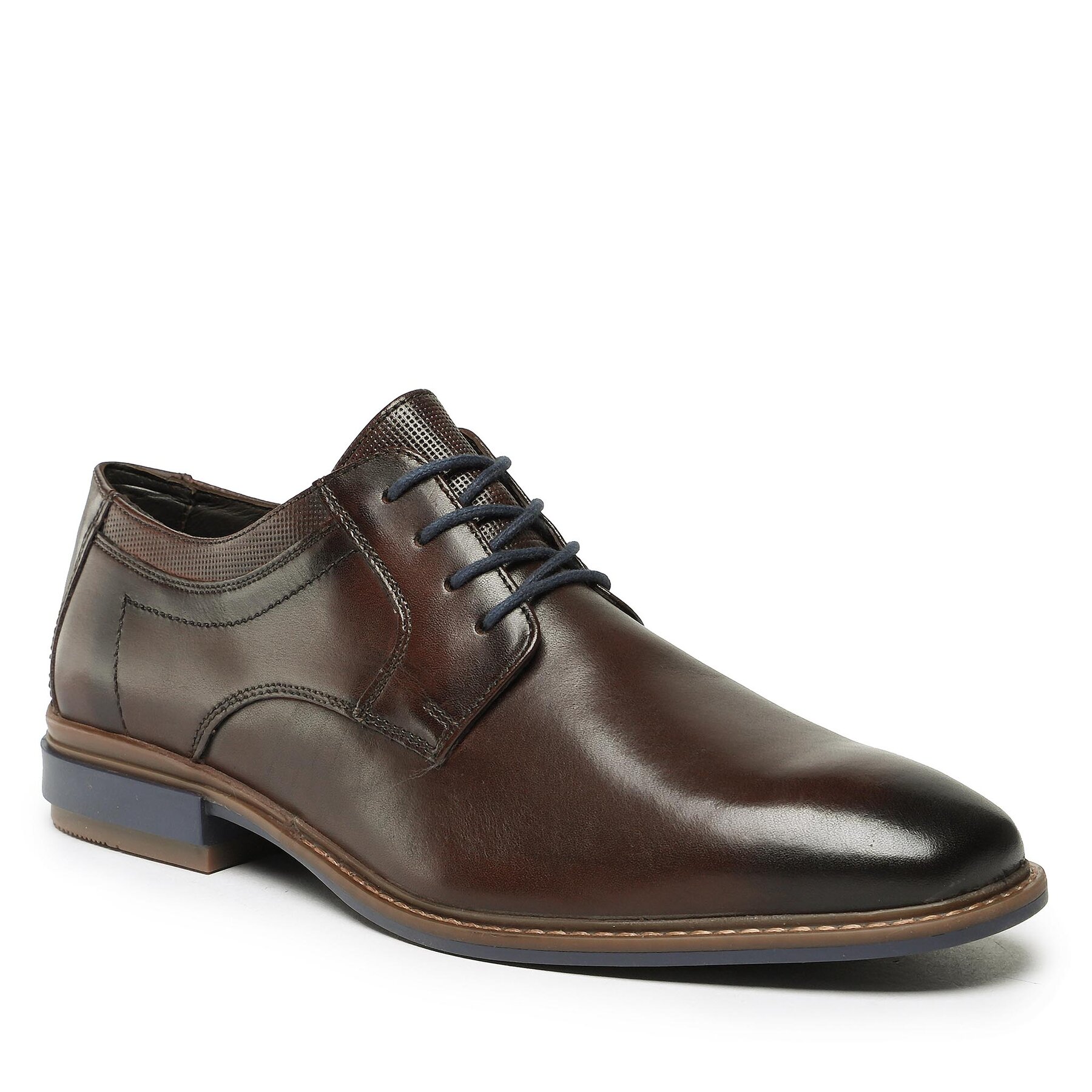 Pantofi Lasocki ZAHARY-09 MI07 Dark Brown Brown imagine noua