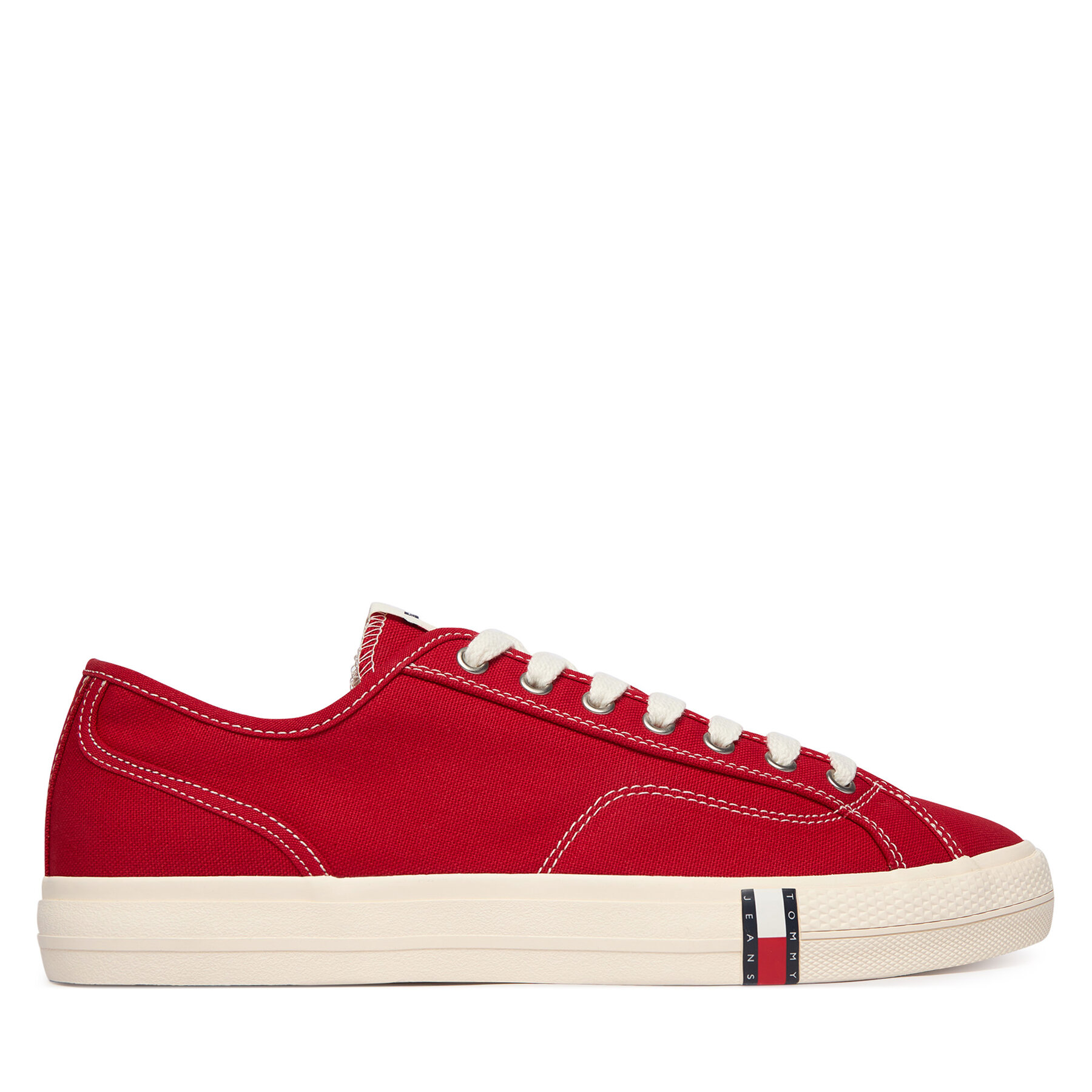 Tenisky Tommy Jeans Archive Vulc Y2K EM0EM01674 Červená