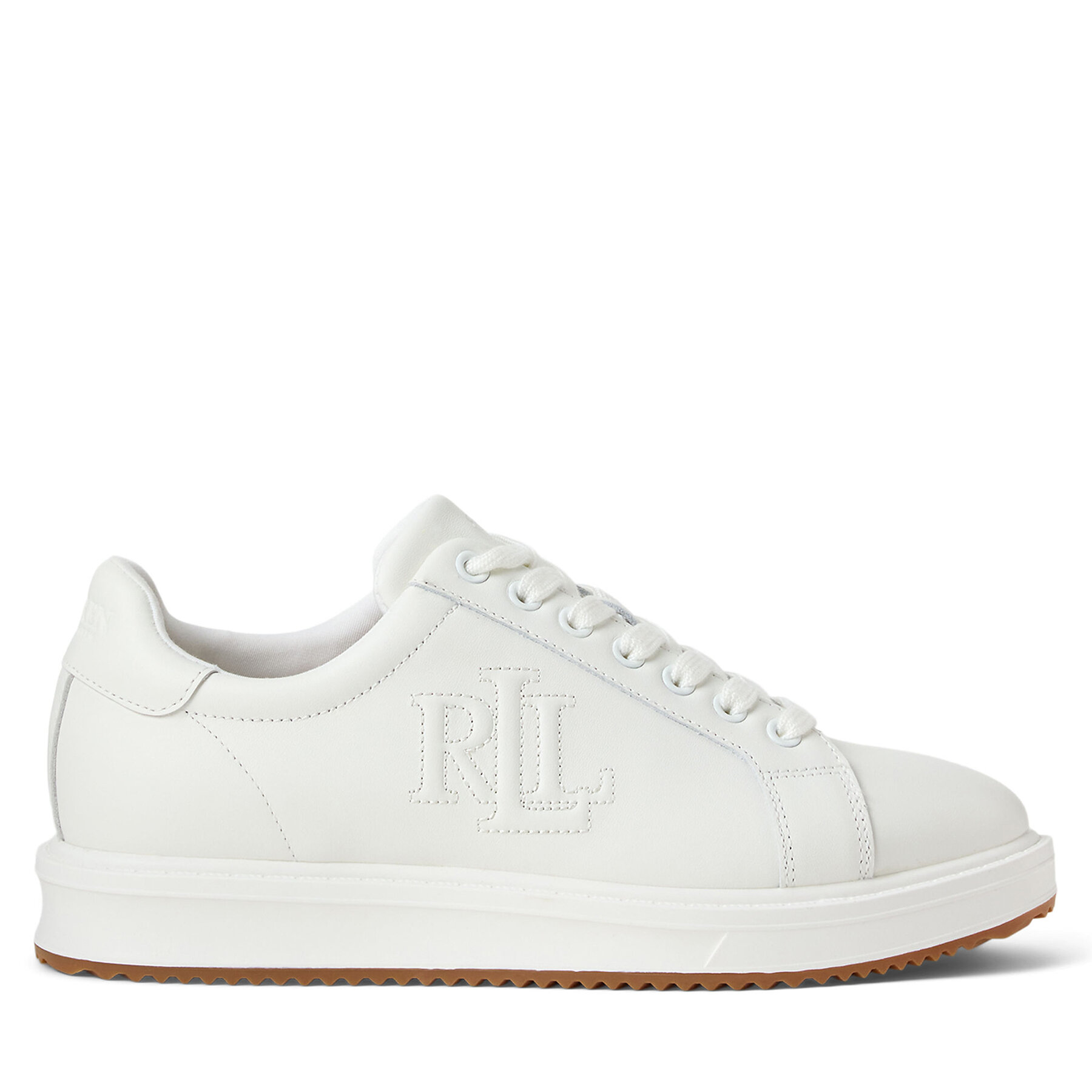 Sneakersy LAUREN RALPH LAUREN Ainsley Sk Ltl 802959228001 Biela