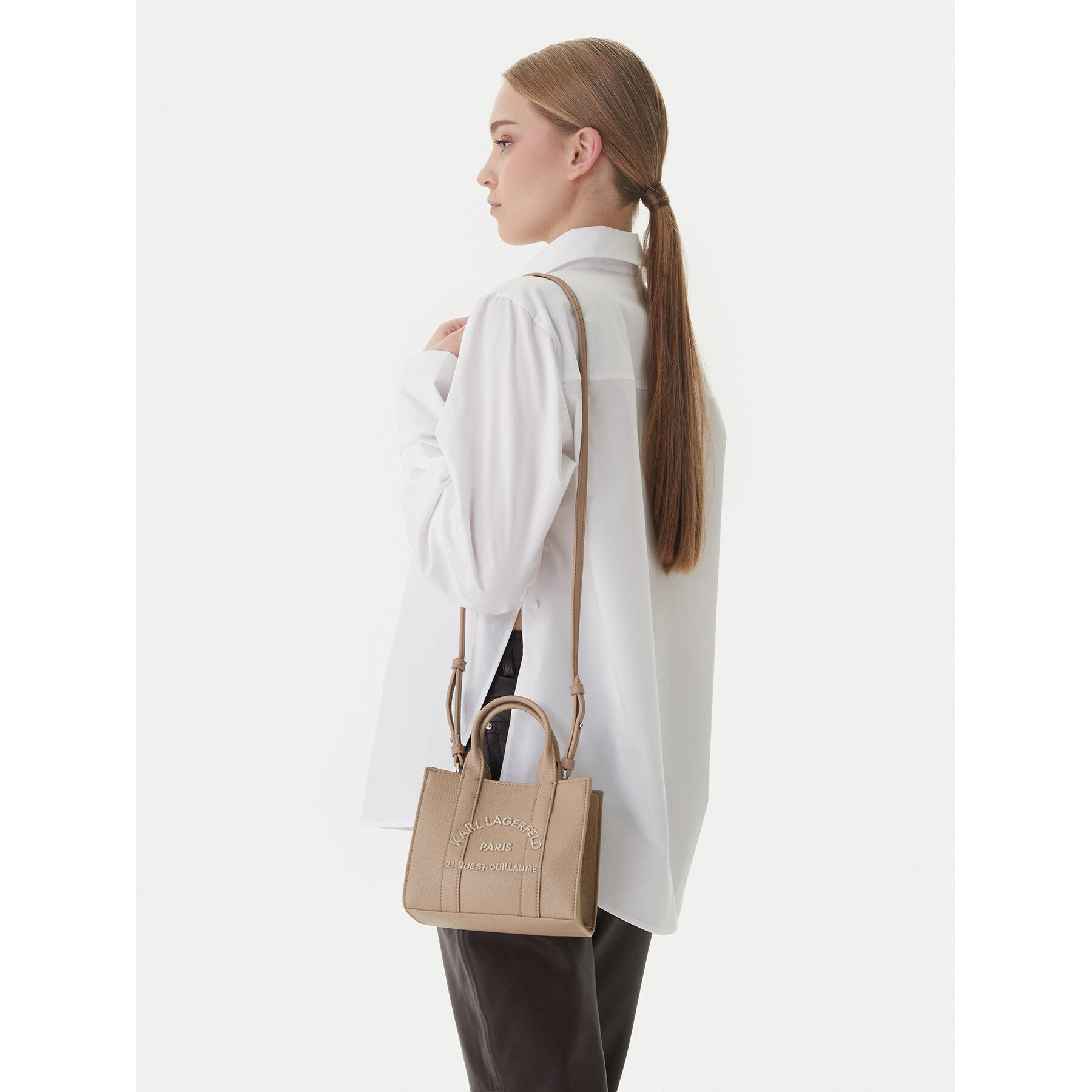 Táska KARL LAGERFELD B1W30042 Barna