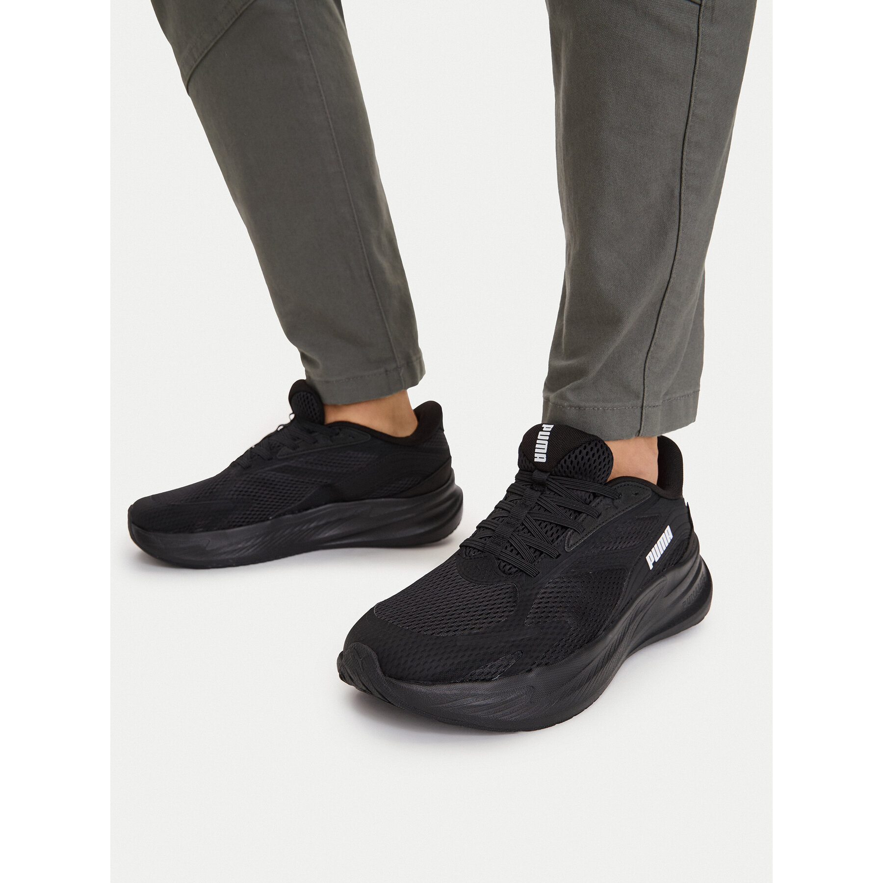 Sneakersy Puma MaxStride Lite LS Sliptech 314049 01 Černá
