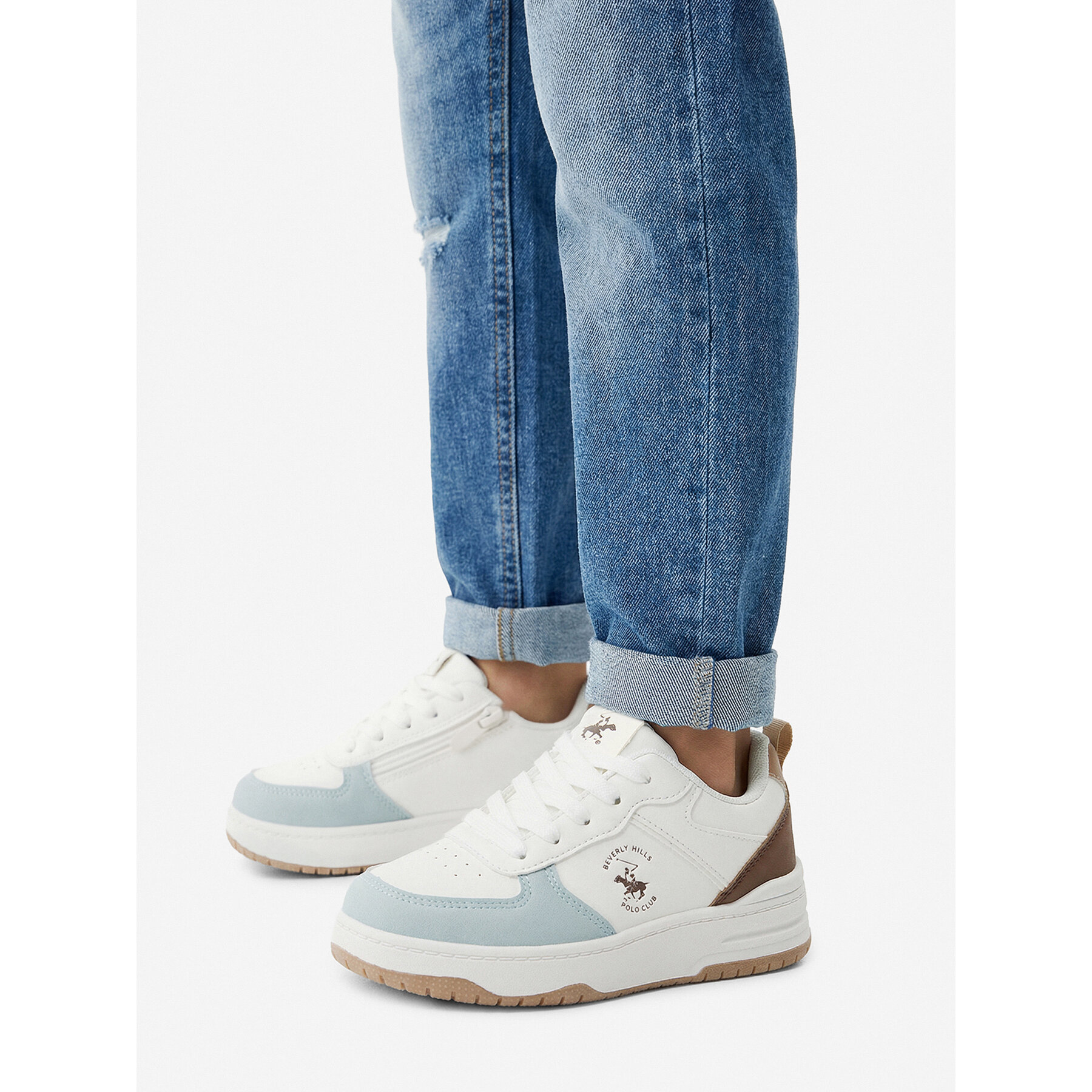 Sneakersy Beverly Hills Polo Club CEO-CSS20596-05 Biela