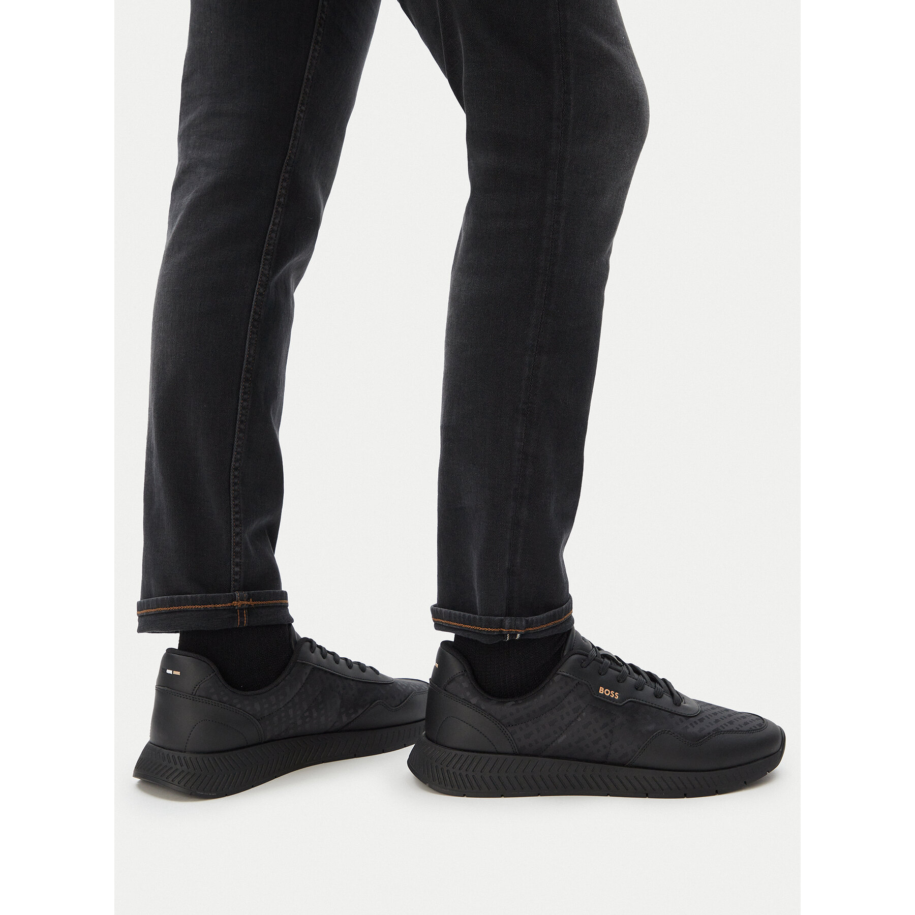 Sneakers BOSS Titanium 50568772 Negru