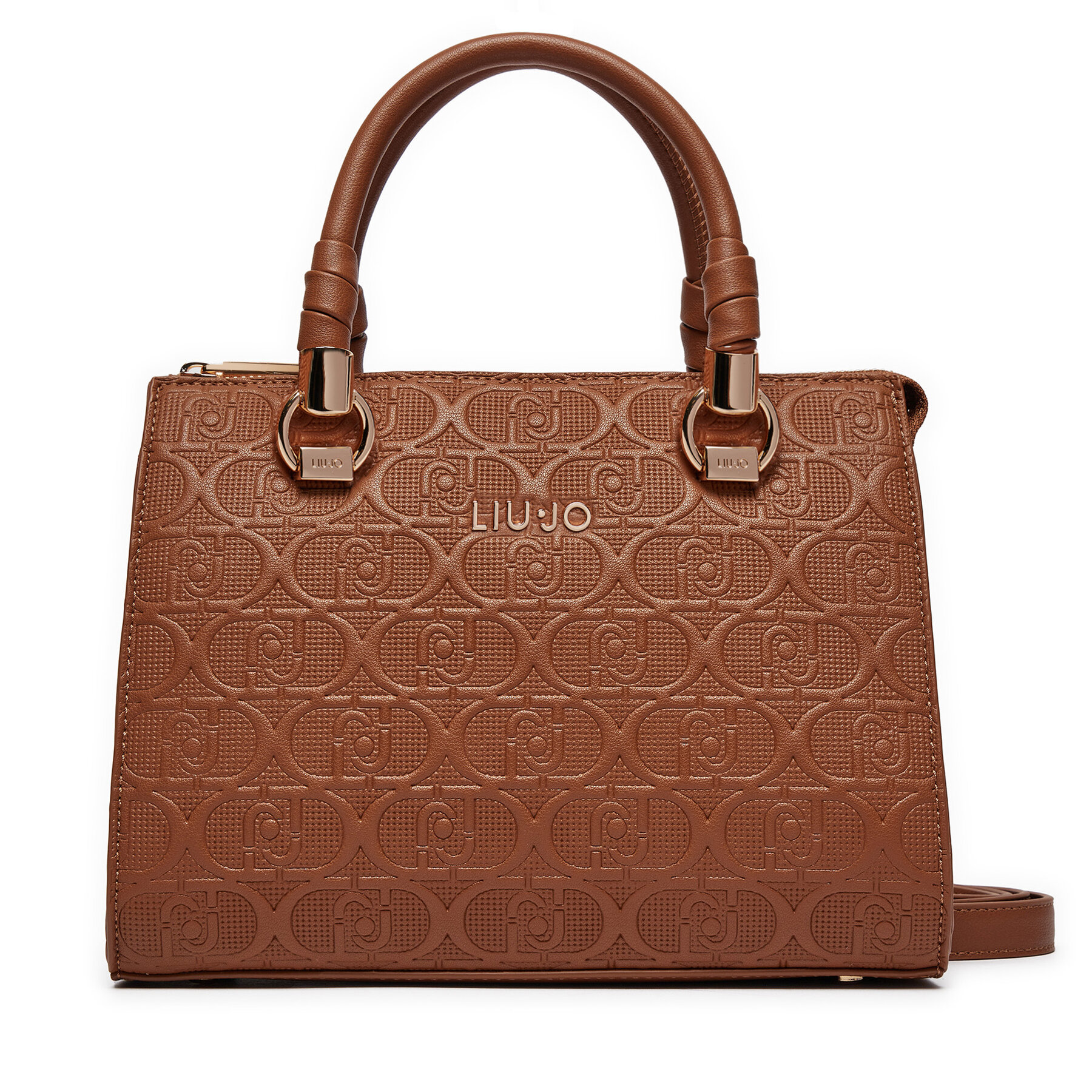 Bolso Liu Jo Ecs S Satchel AF4251 E0538 Marrón