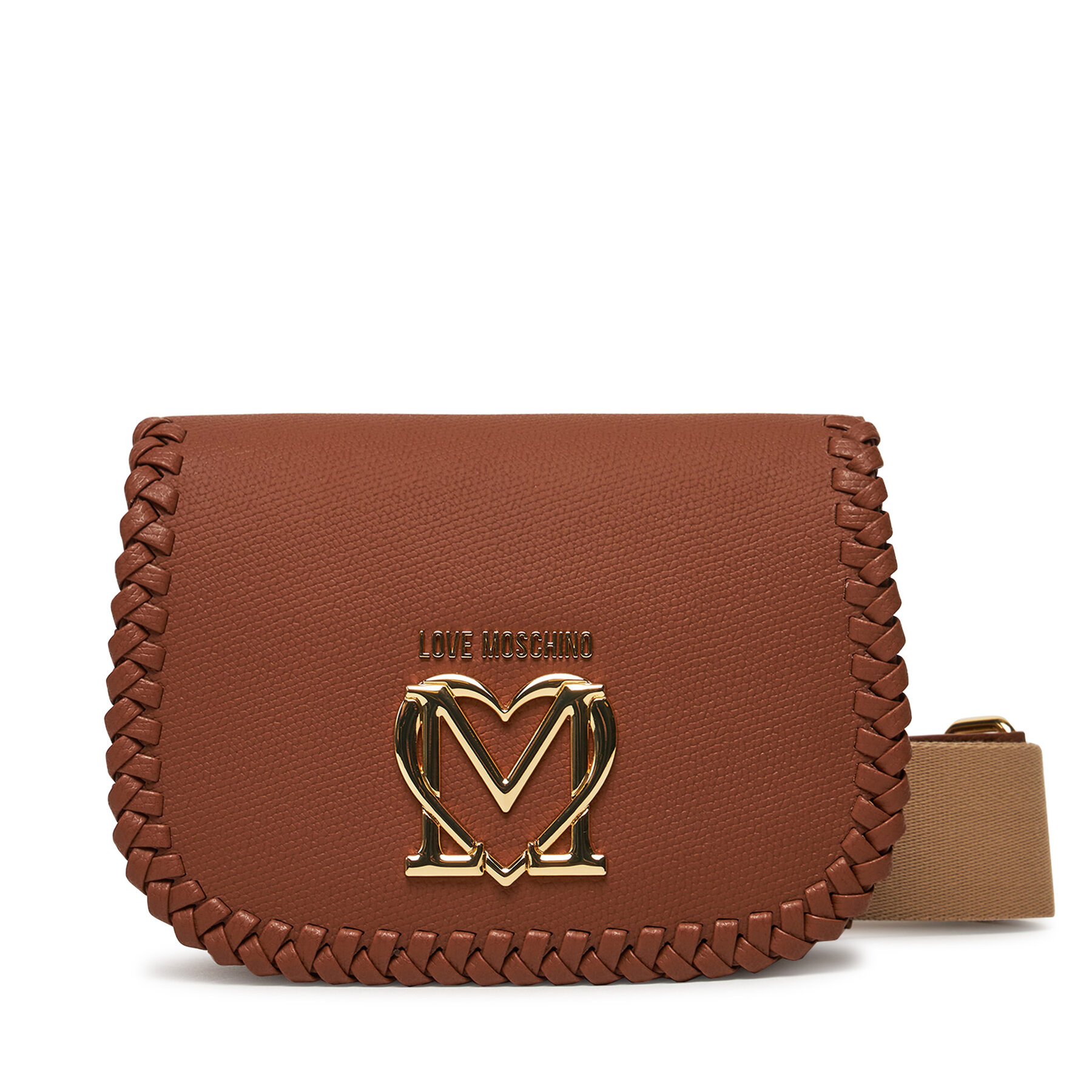 Kabelka LOVE MOSCHINO JC4125PP1MLJ0201 Hnedá