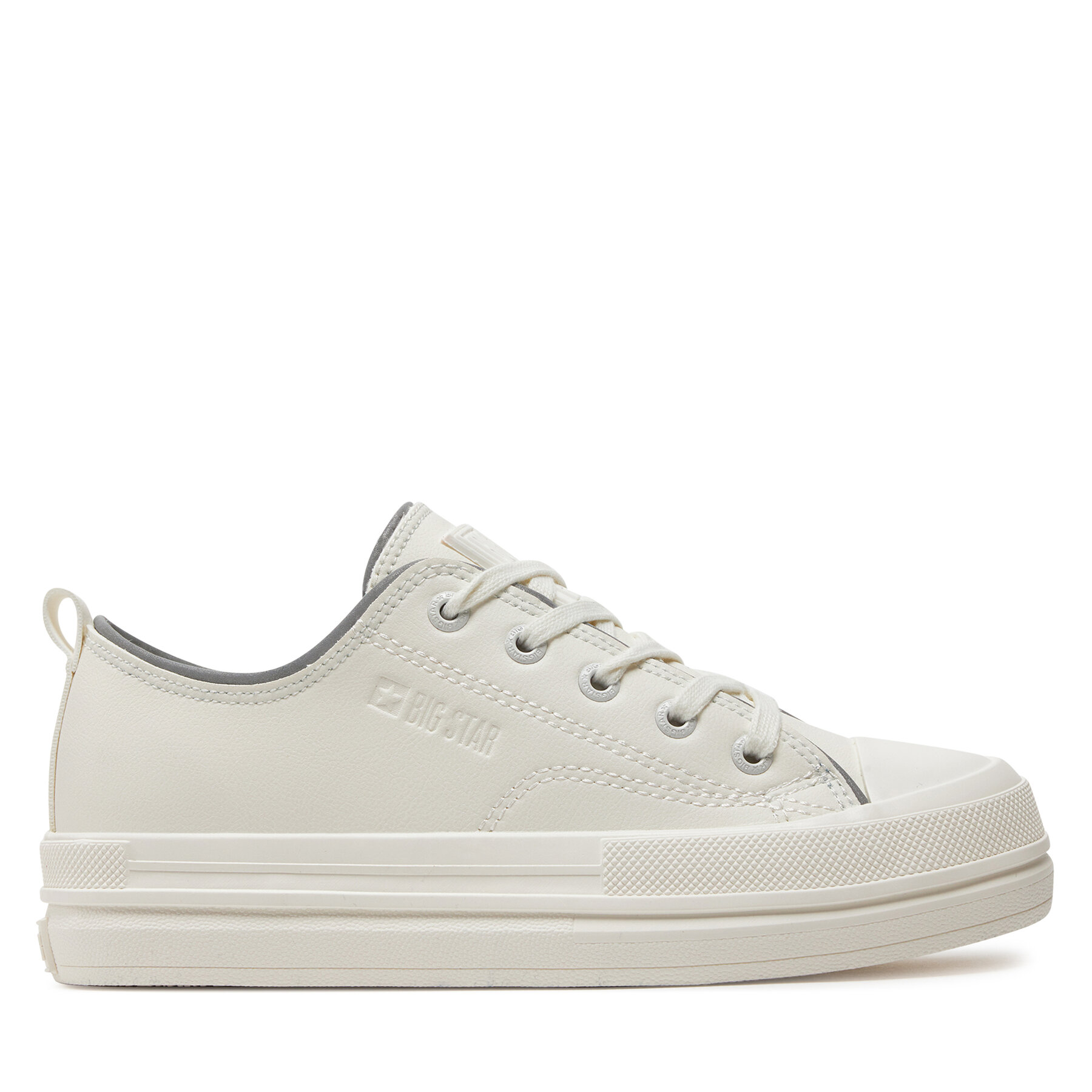 Dámske Plátenky Big Star Shoes, Rozmer: 41, Biela, NN274847