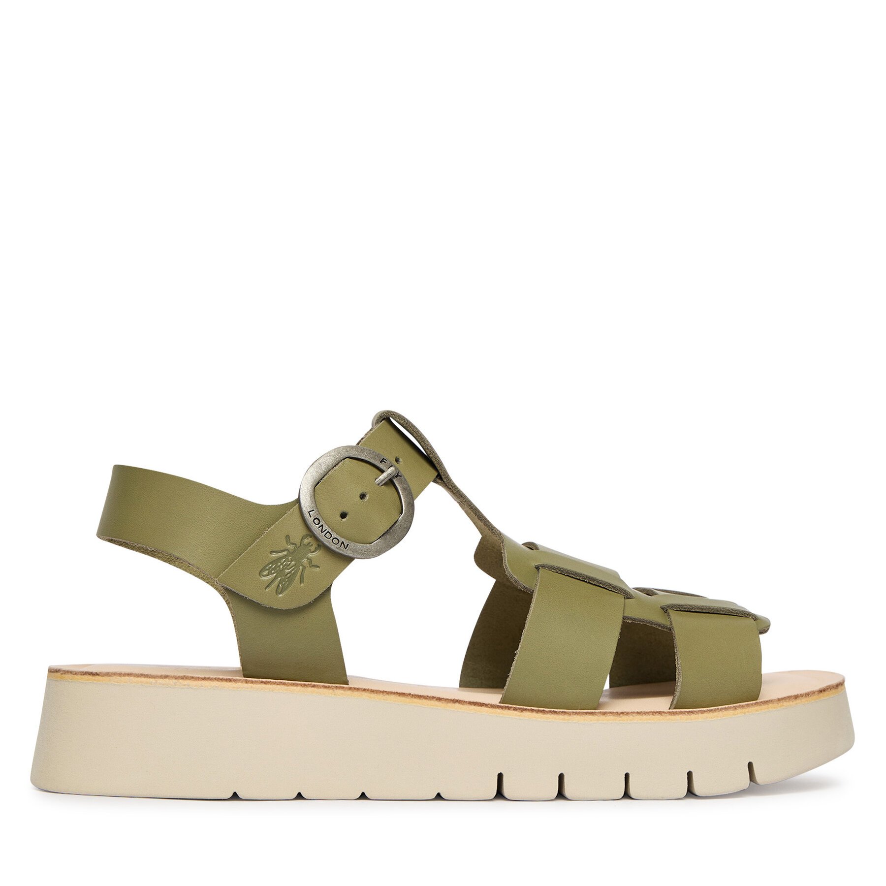Sandale Fly London Sudyfly P145246 Zelena
