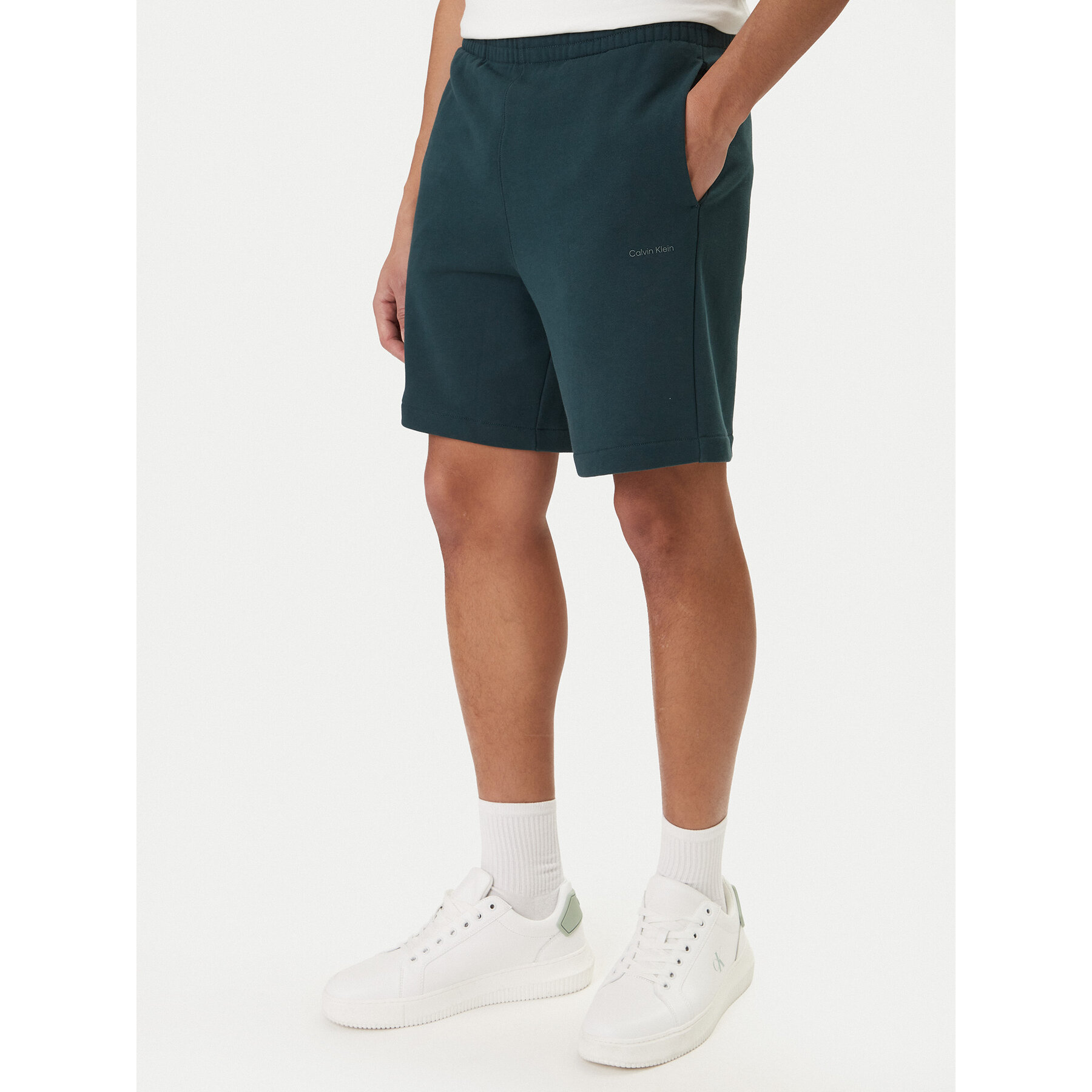 Calvin Klein Sportshorts Nano Logo LV04LF244G Grün Regular Fit