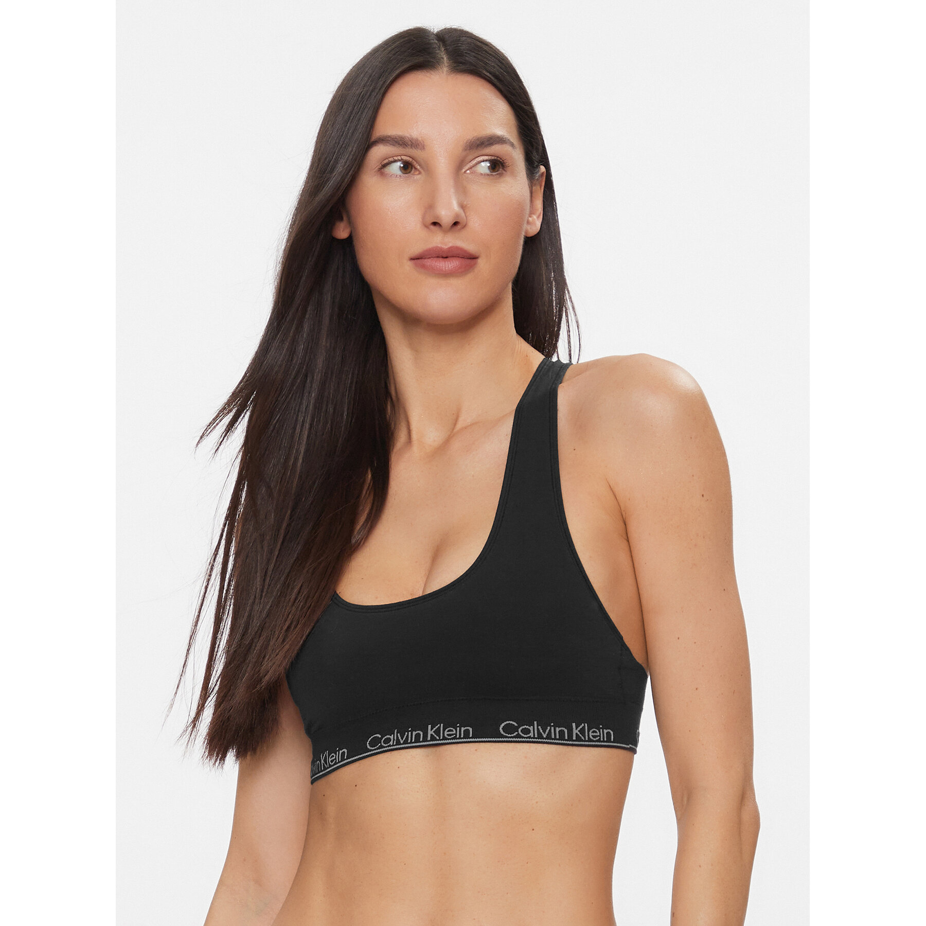 Calvin Klein Underwear Reggiseno top Racerback Bralette 000QF7317E Nero