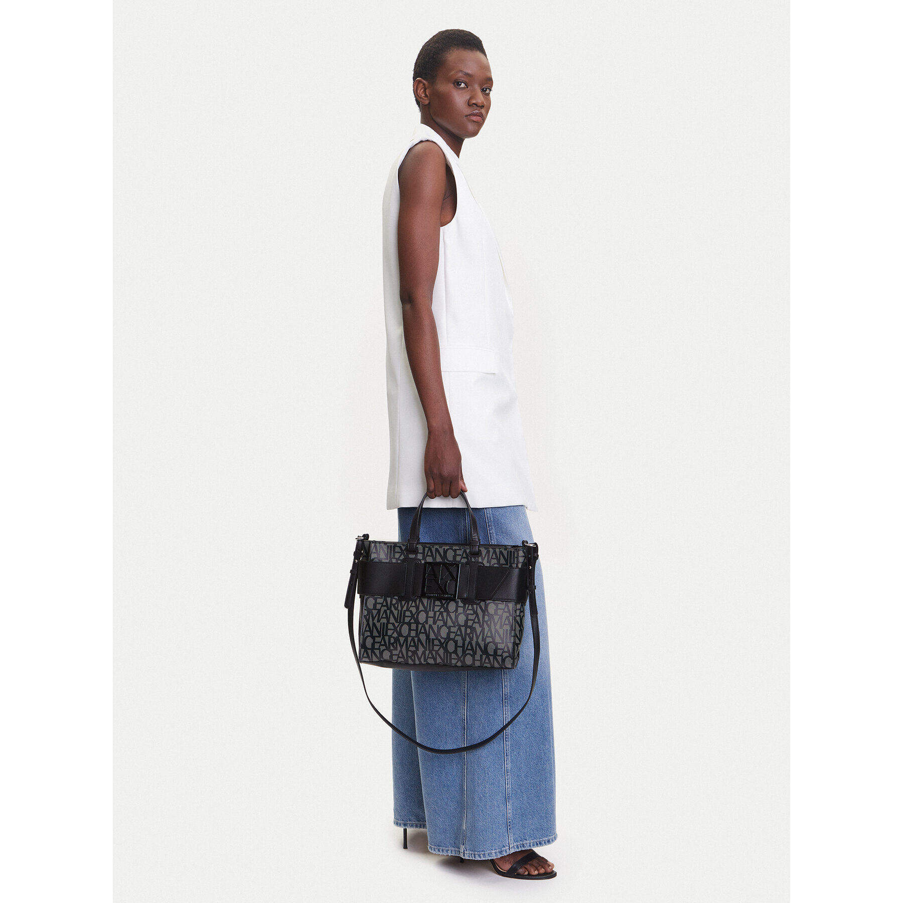 Geantă Armani Exchange 942689 3F742 00850 Negru