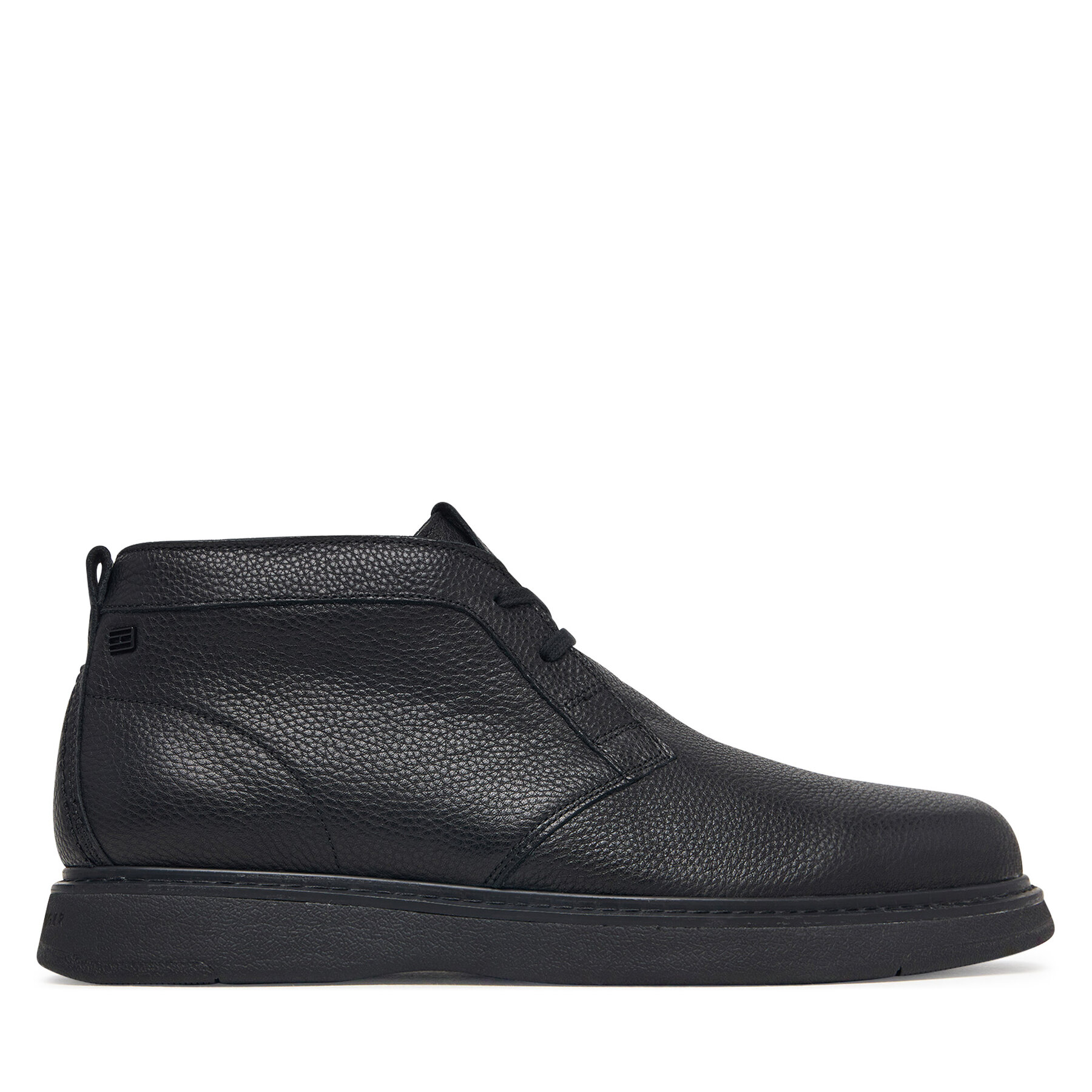 Обувки Tommy Hilfiger Comfort Leather Chukka FM0FM06075 Черен