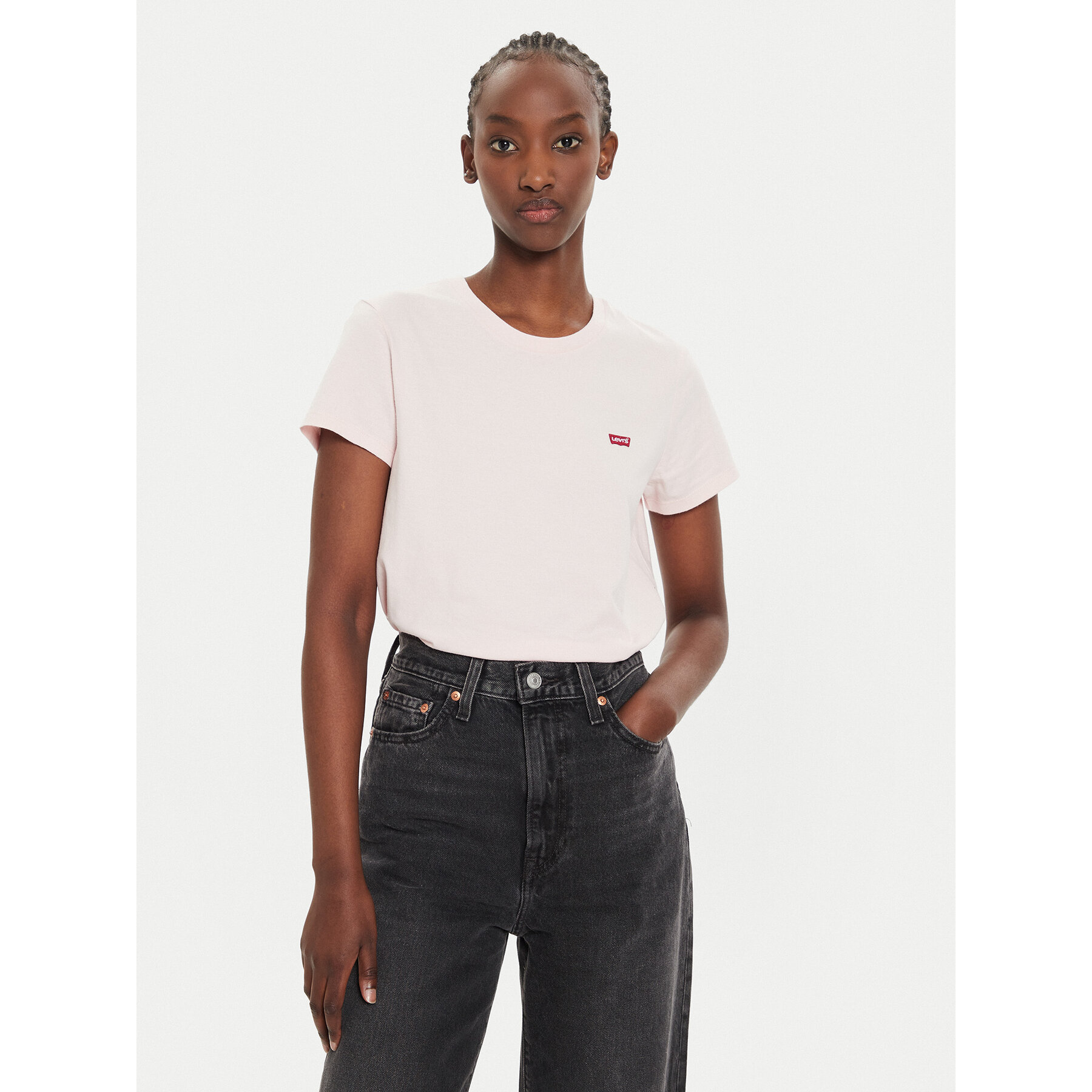 Levi's® T-shirt Perfect 39185-0323 Rosa Regular Fit
