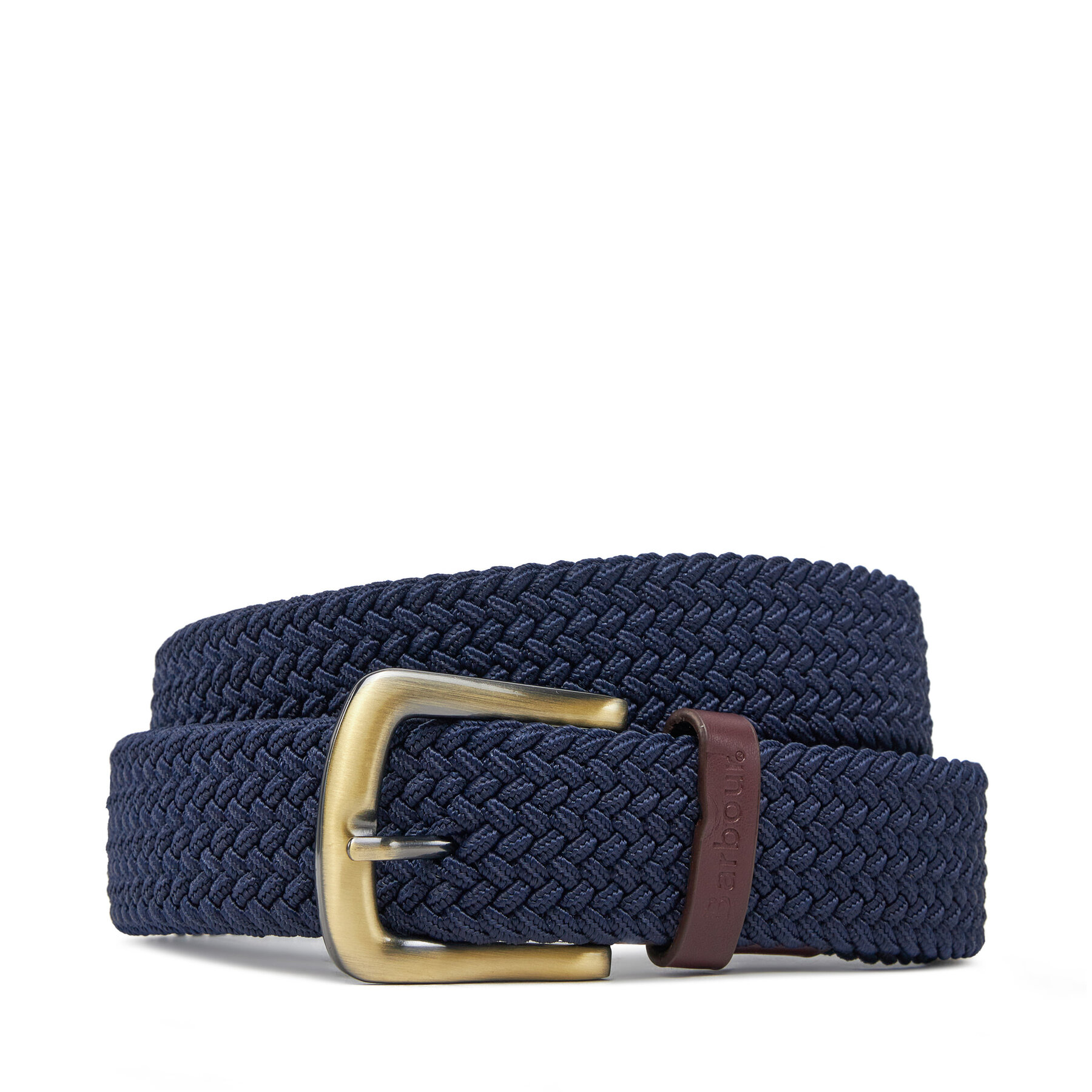 Pasek Męski Barbour, Rozmiar M Granatowy Webbing MAC0038NY31
