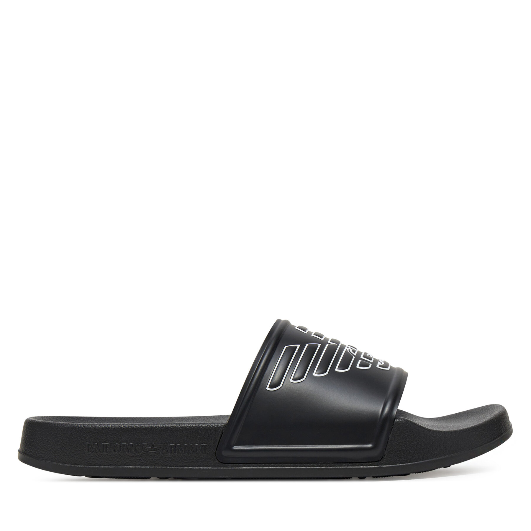Klapki Emporio Armani, Rozmiar 44 Czarny XVPS11 XR273 K485