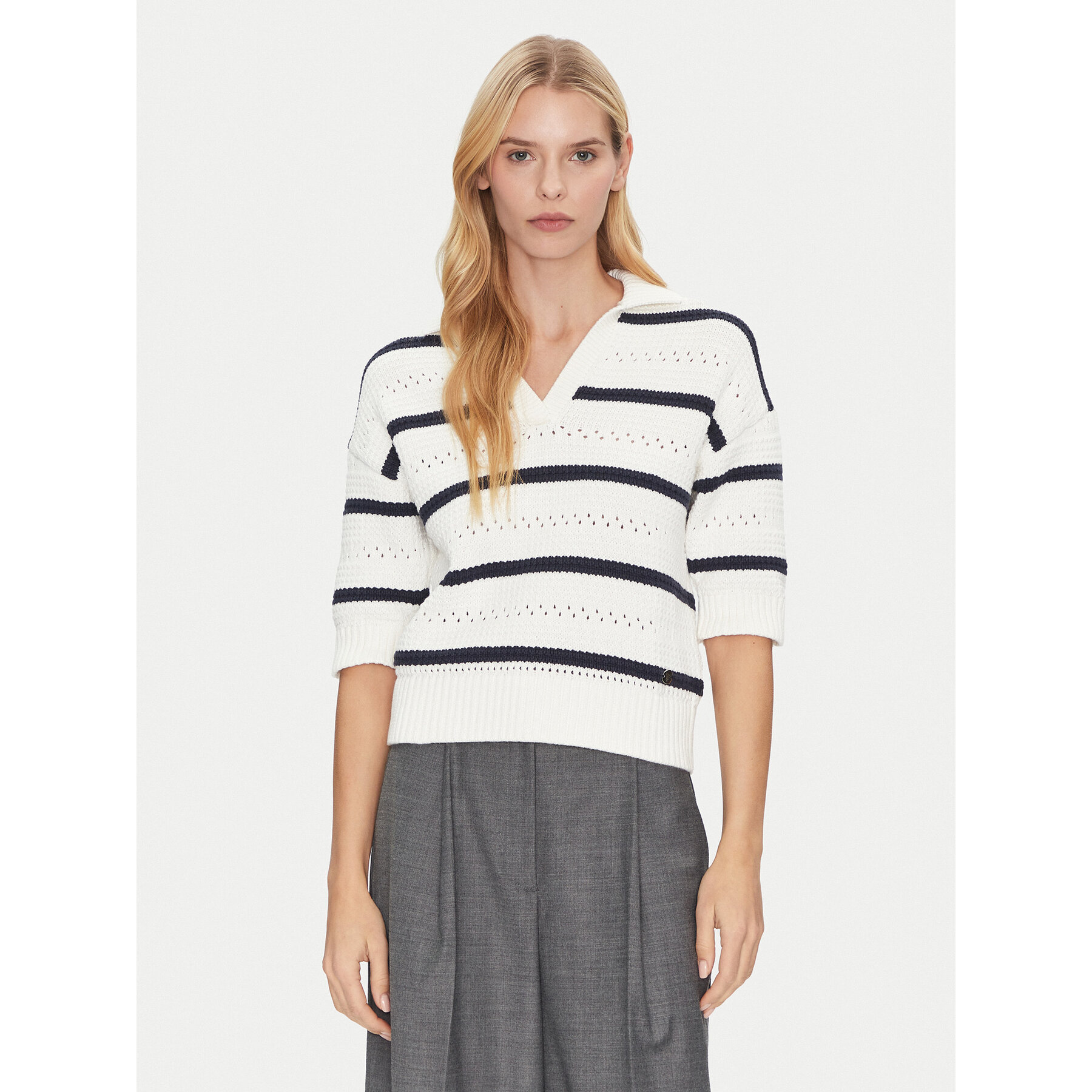 U.S. Polo Assn. Bluse WUP1393 Dunkelblau Regular Fit
