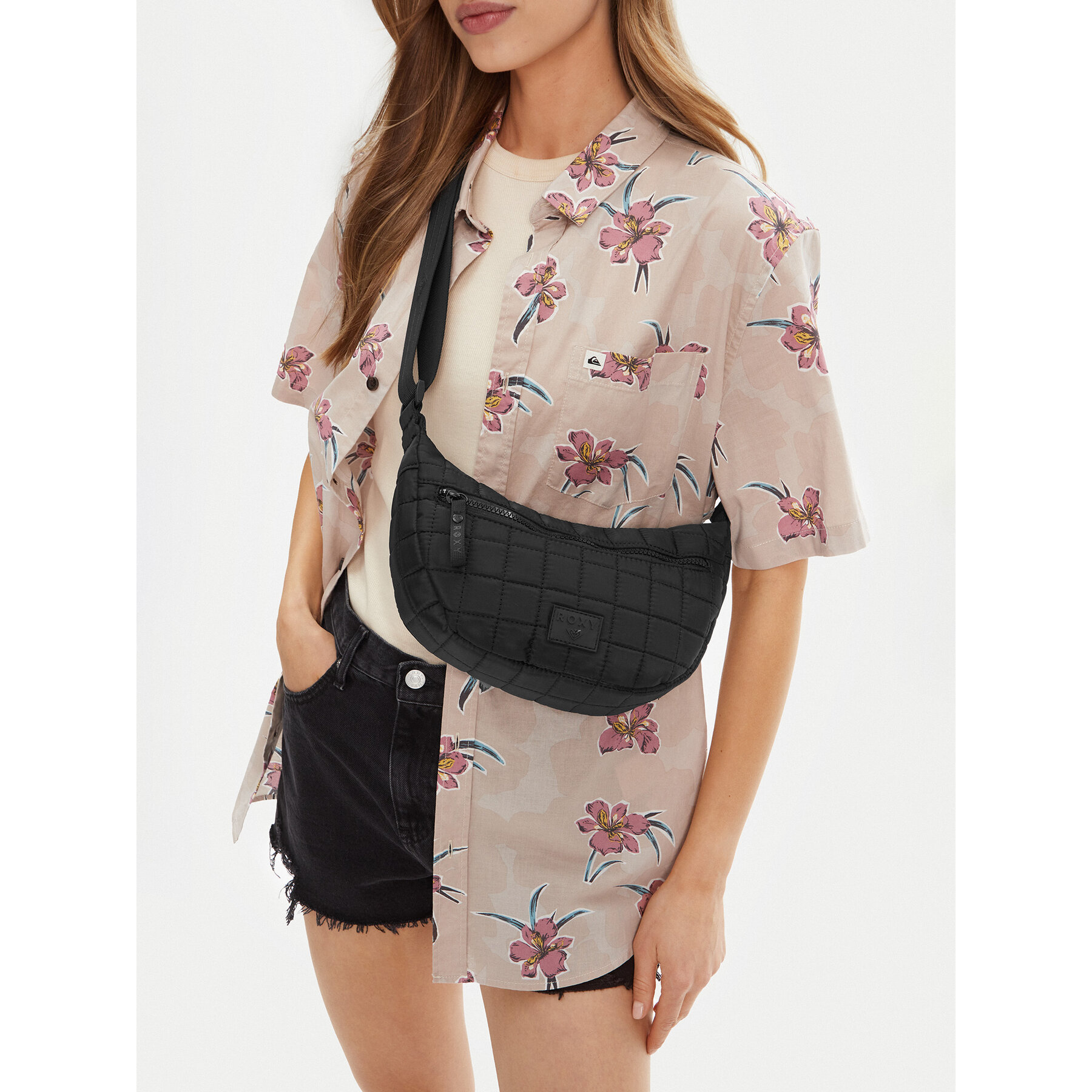 Geantă Roxy CWBEO-ROXY-M-004-07 Negru