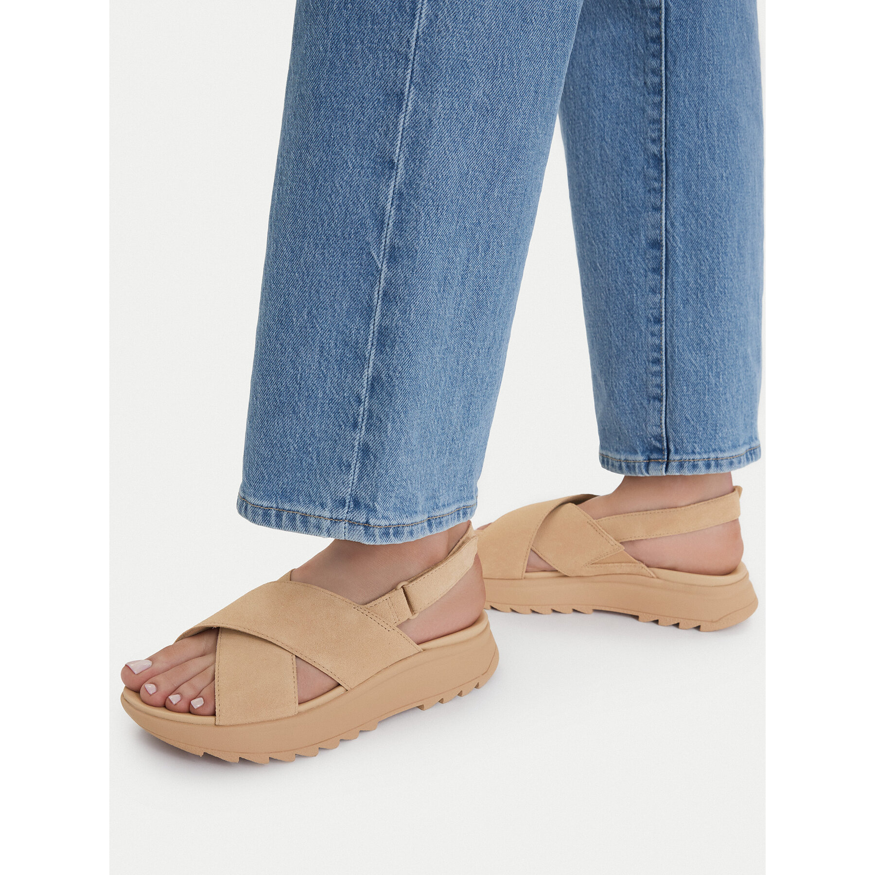 Sandale Clarks DashLite Wish 26185883 Bej