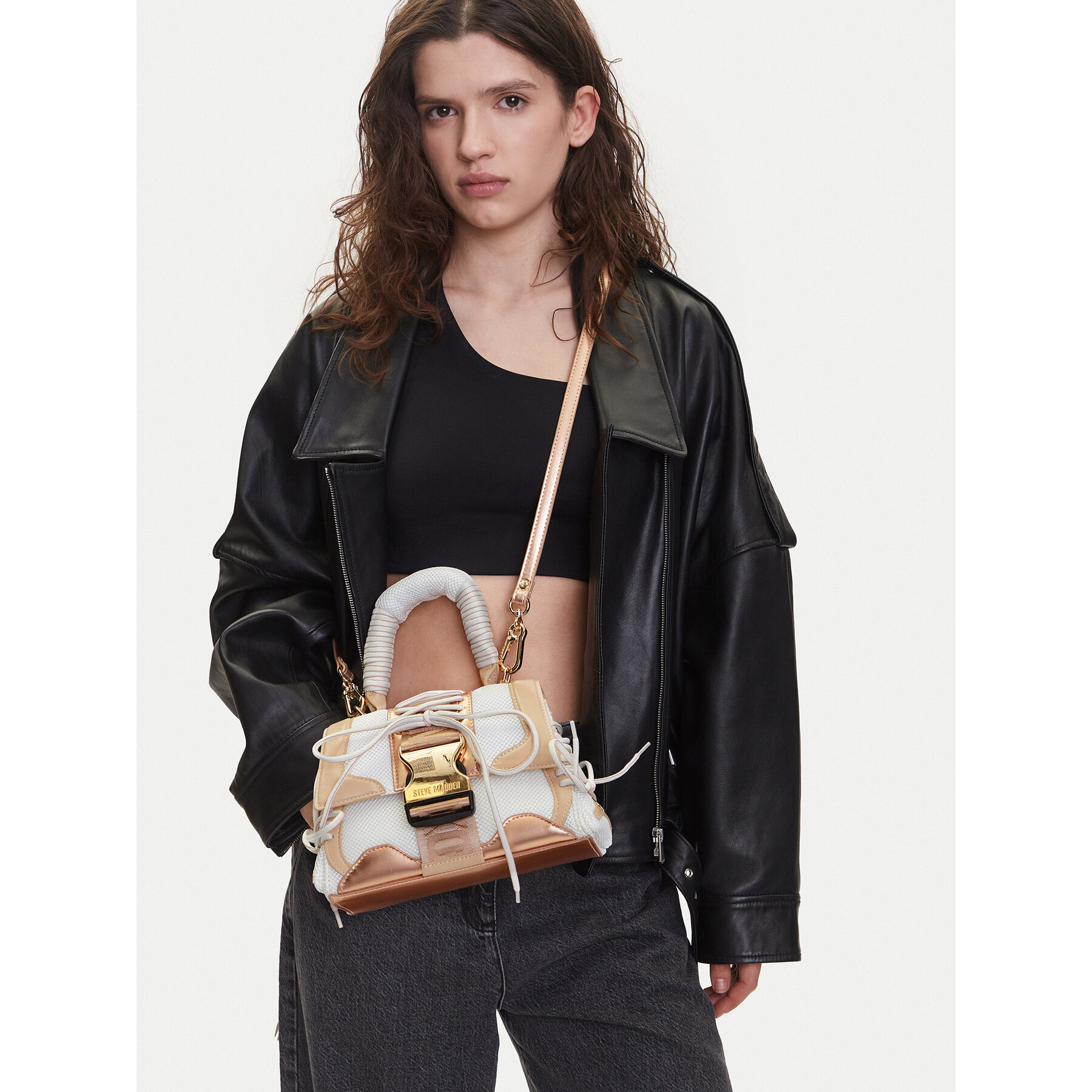 Geantă Steve Madden Bdiego SM13000896 Maro