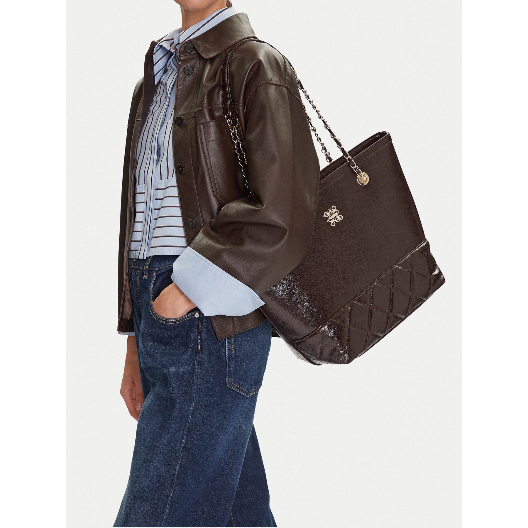 Borsetta Nine West C-TRINITY-KY090 Marrone