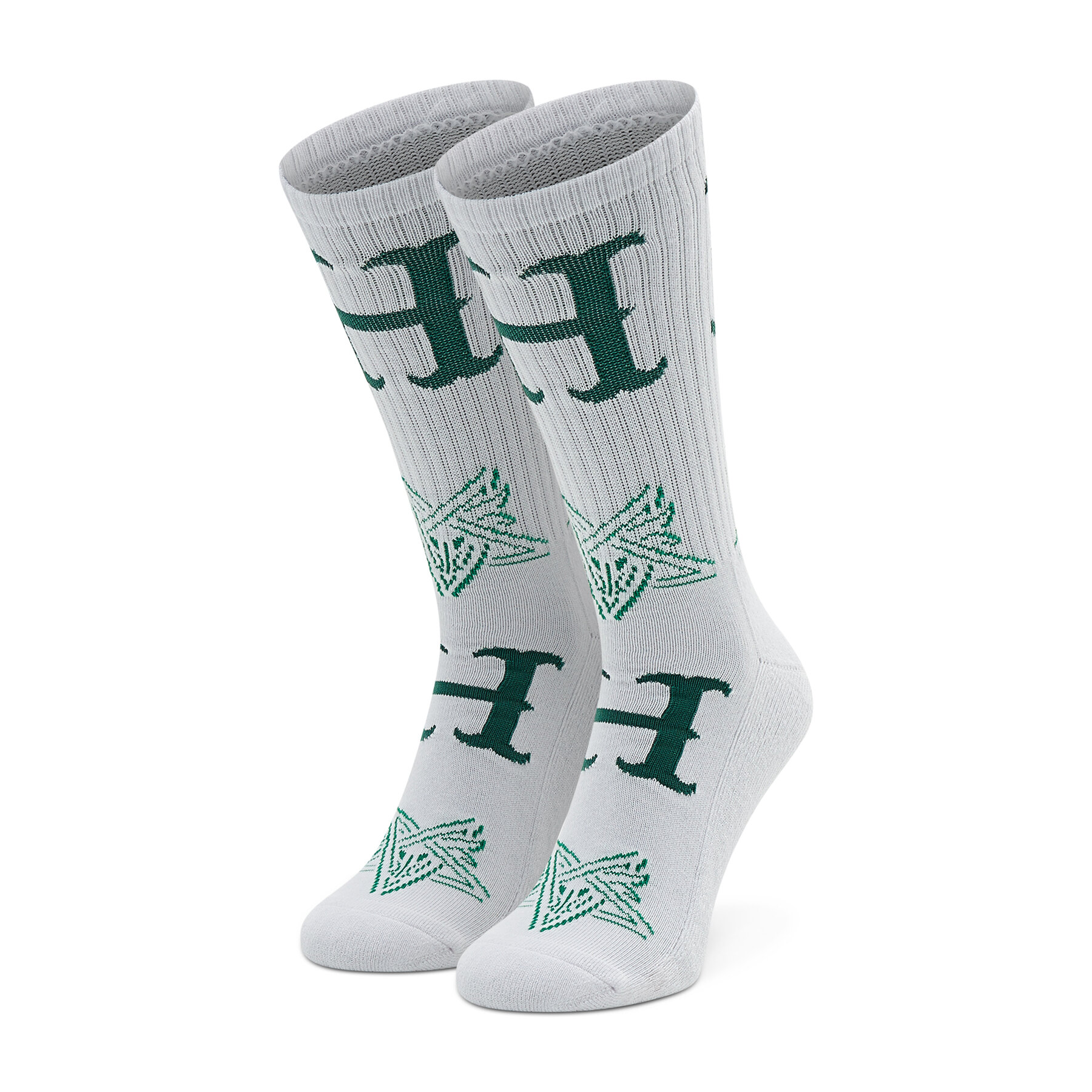 ÎšÎ¬Î»Ï„ÏƒÎµÏ‚ Î¨Î·Î»Î­Ï‚ Unisex HUF Duality Sock SK00723 Î›ÎµÏ…ÎºÏŒ