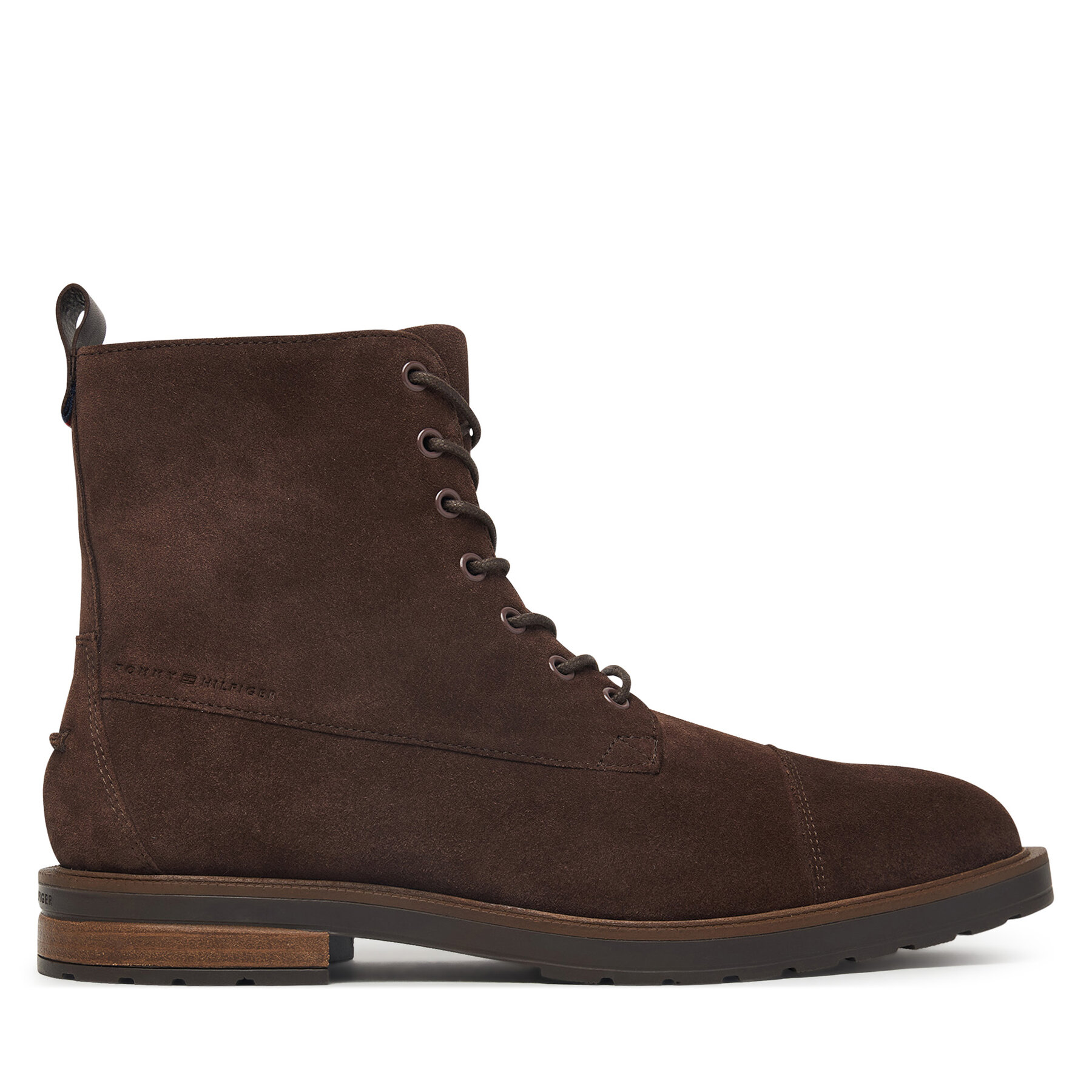 Зимни обувки Tommy Hilfiger Cleated Hilfiger Sde Moc Boot FM0FM05964 Кафяв