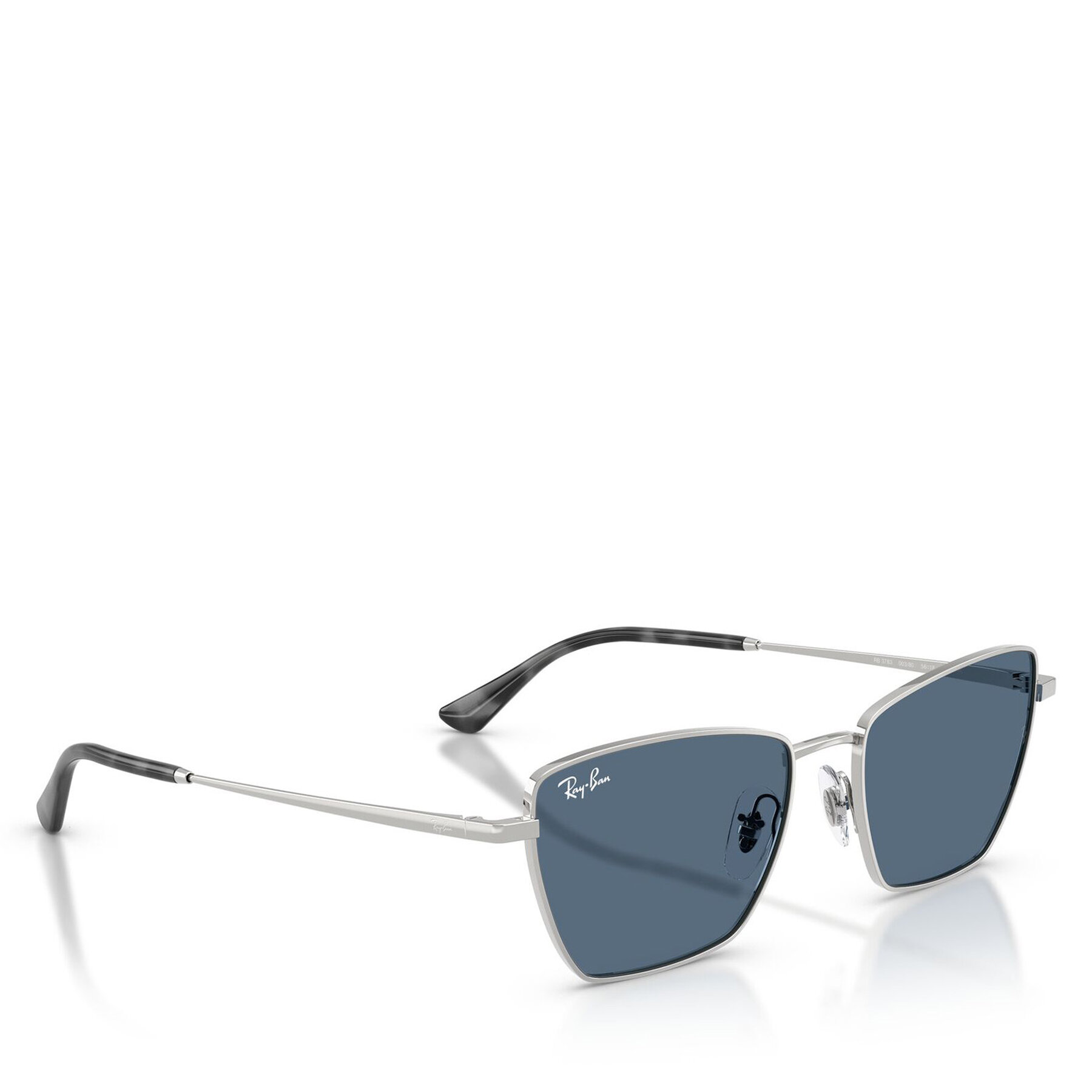 Slnečné okuliare Ray-Ban Drea Bio-Based 0RB3783 Strieborná