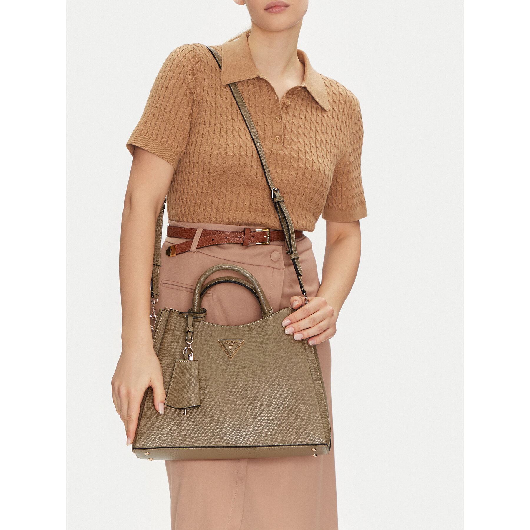 Kabelka Guess HWEZG9 52306 Kaki