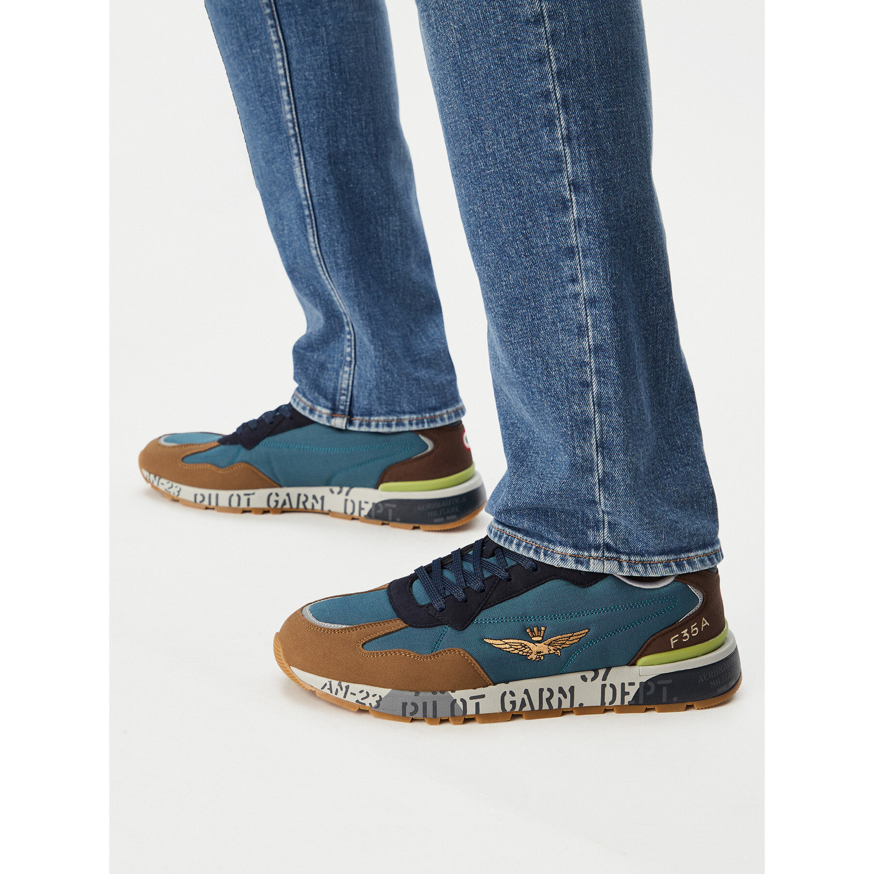 Sneakers Aeronautica Militare 261SC0276UCT04327 Maro