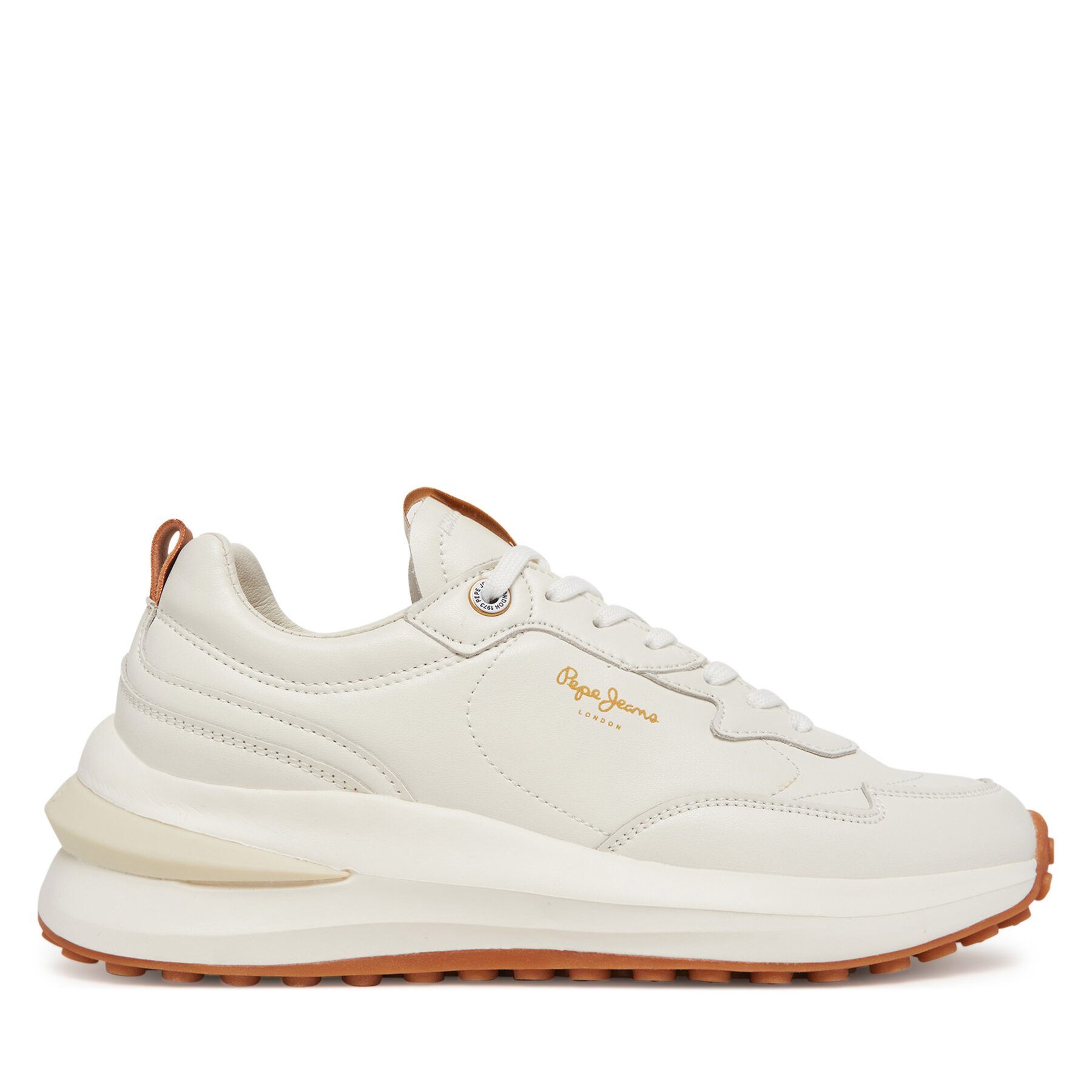 Damskie Sneakersy Pepe Jeans, Rozmiar 38 Beżowy PLS60014