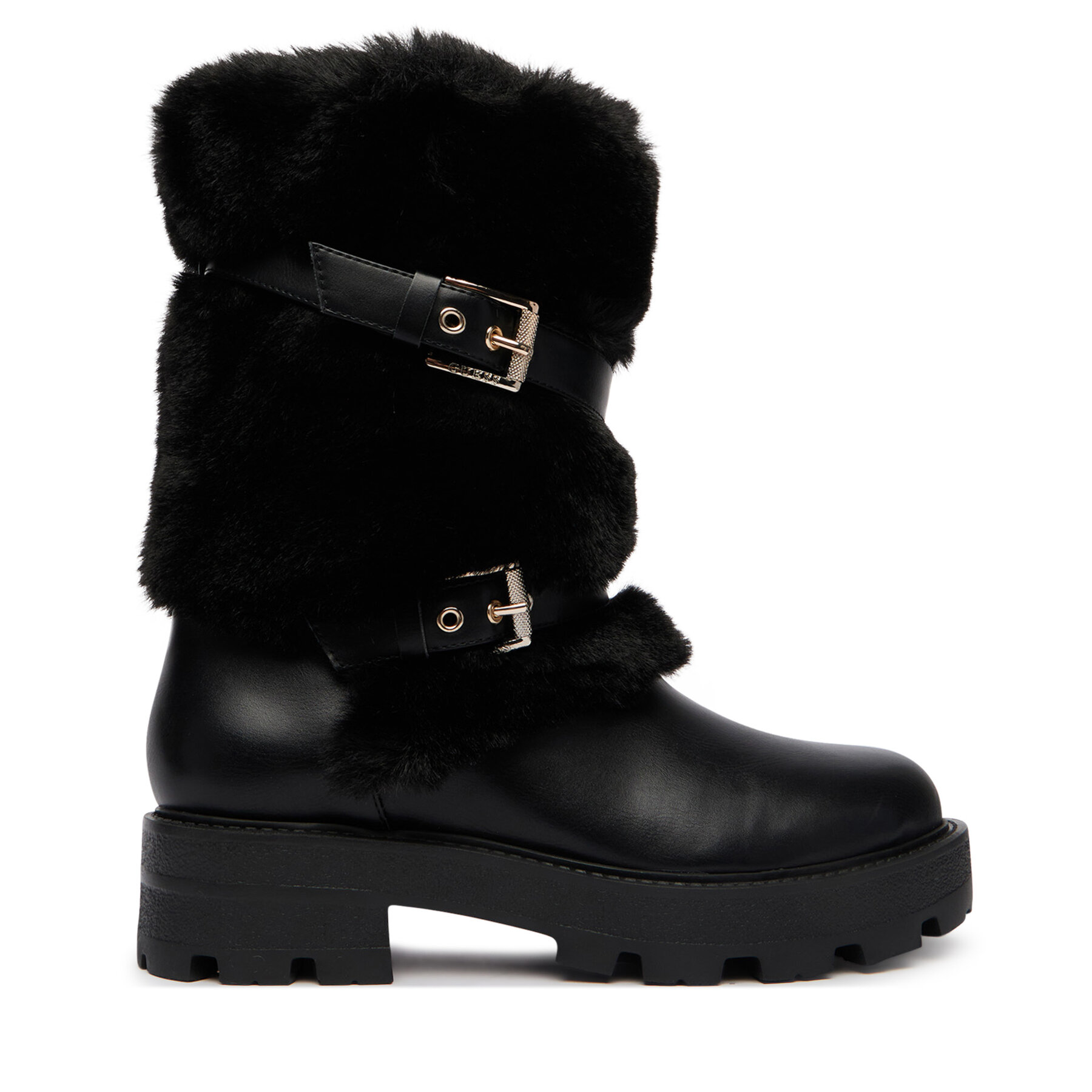Botine Guess FLFYAF FUR10 Negru